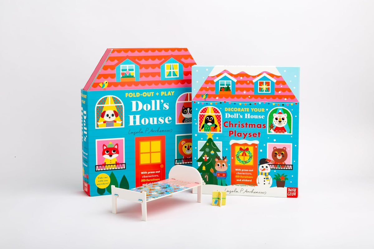 Decorate Your Doll's House: Christmas Playset