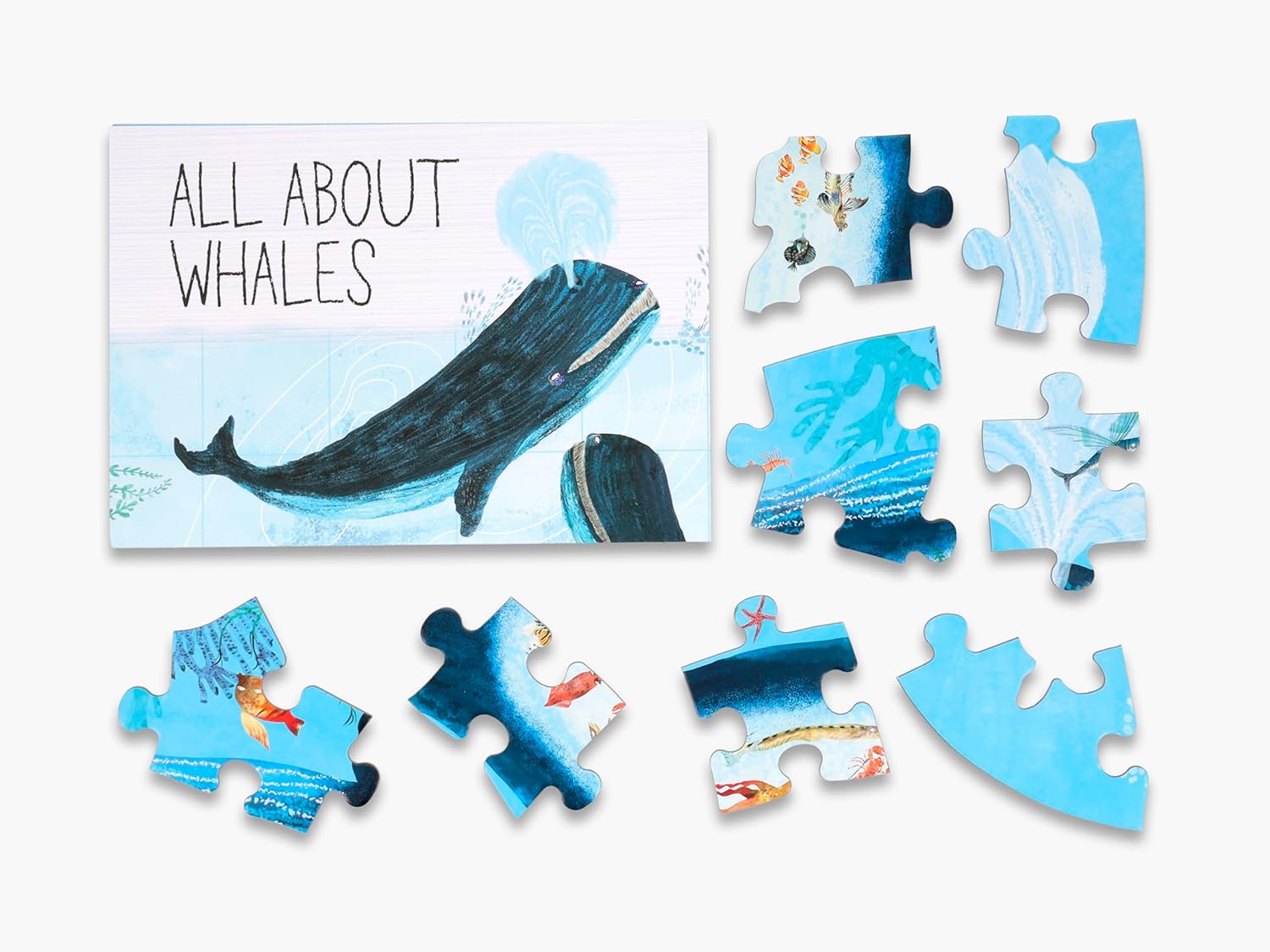 Yuval Zommer's Big Belly of The Whale: A Shaped Jigsaw Puzzle