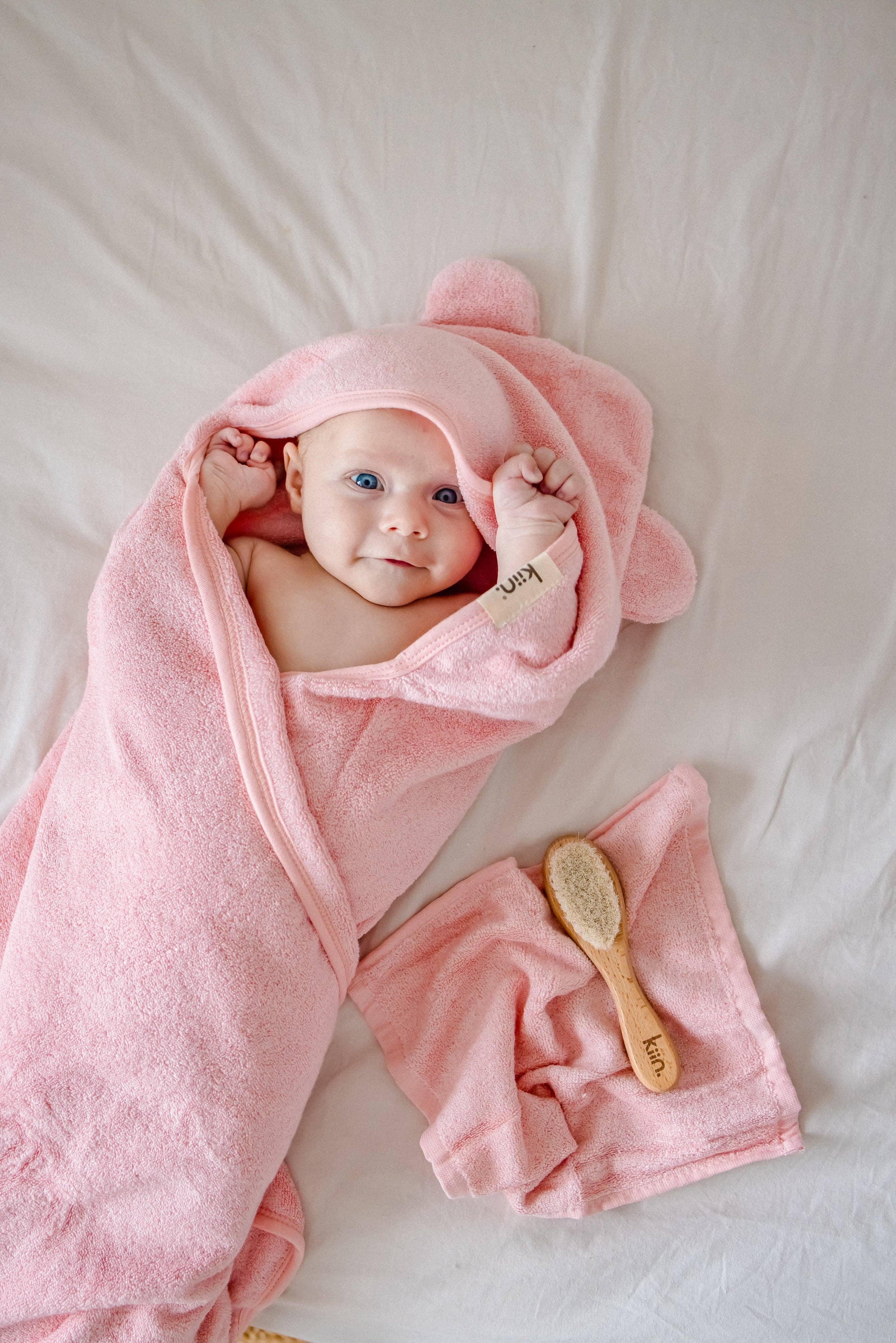 Kiin Baby - Hooded Towel Ivory