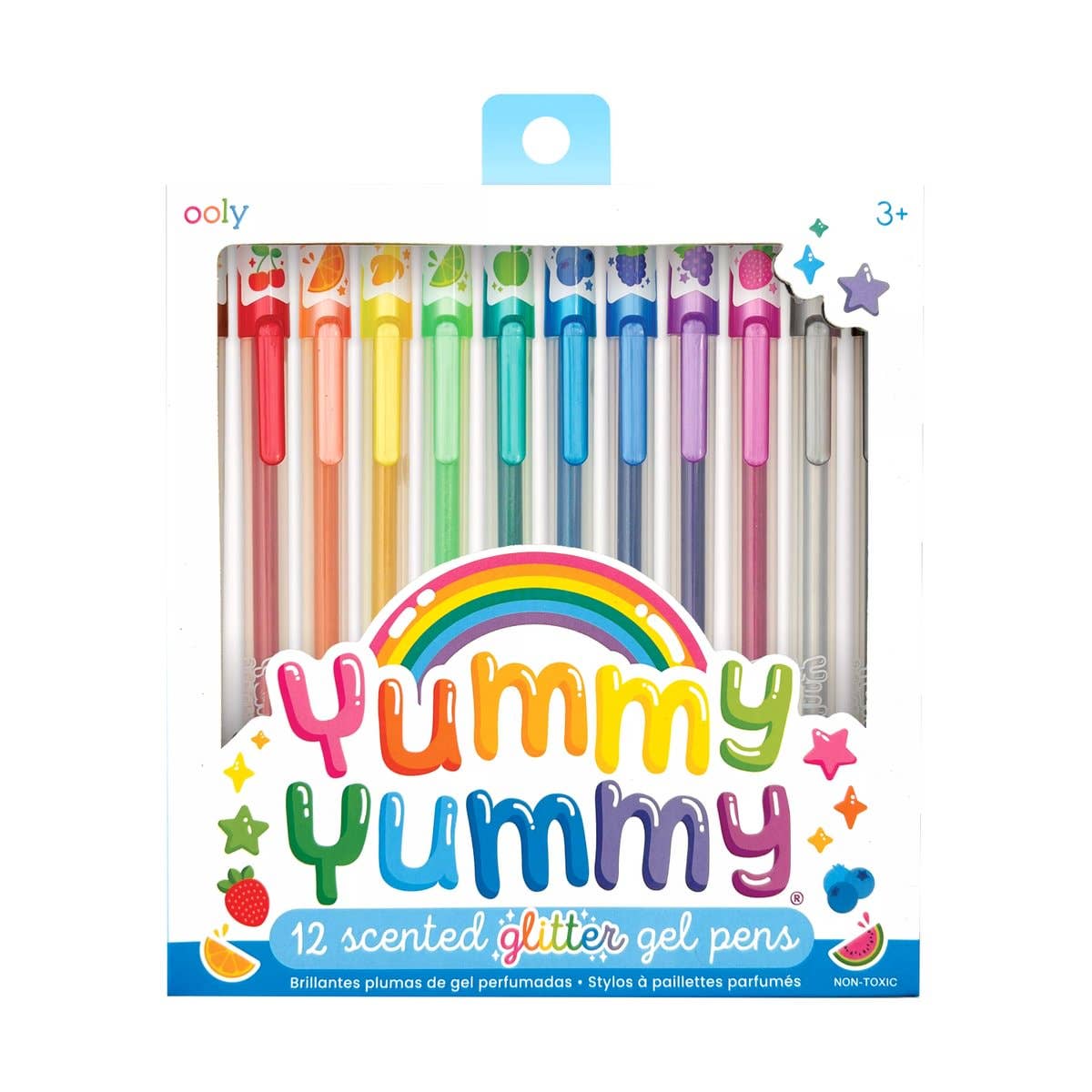 Ooly – Yummy Yummy Glitter Scented Gel Pens (Pack of 12)