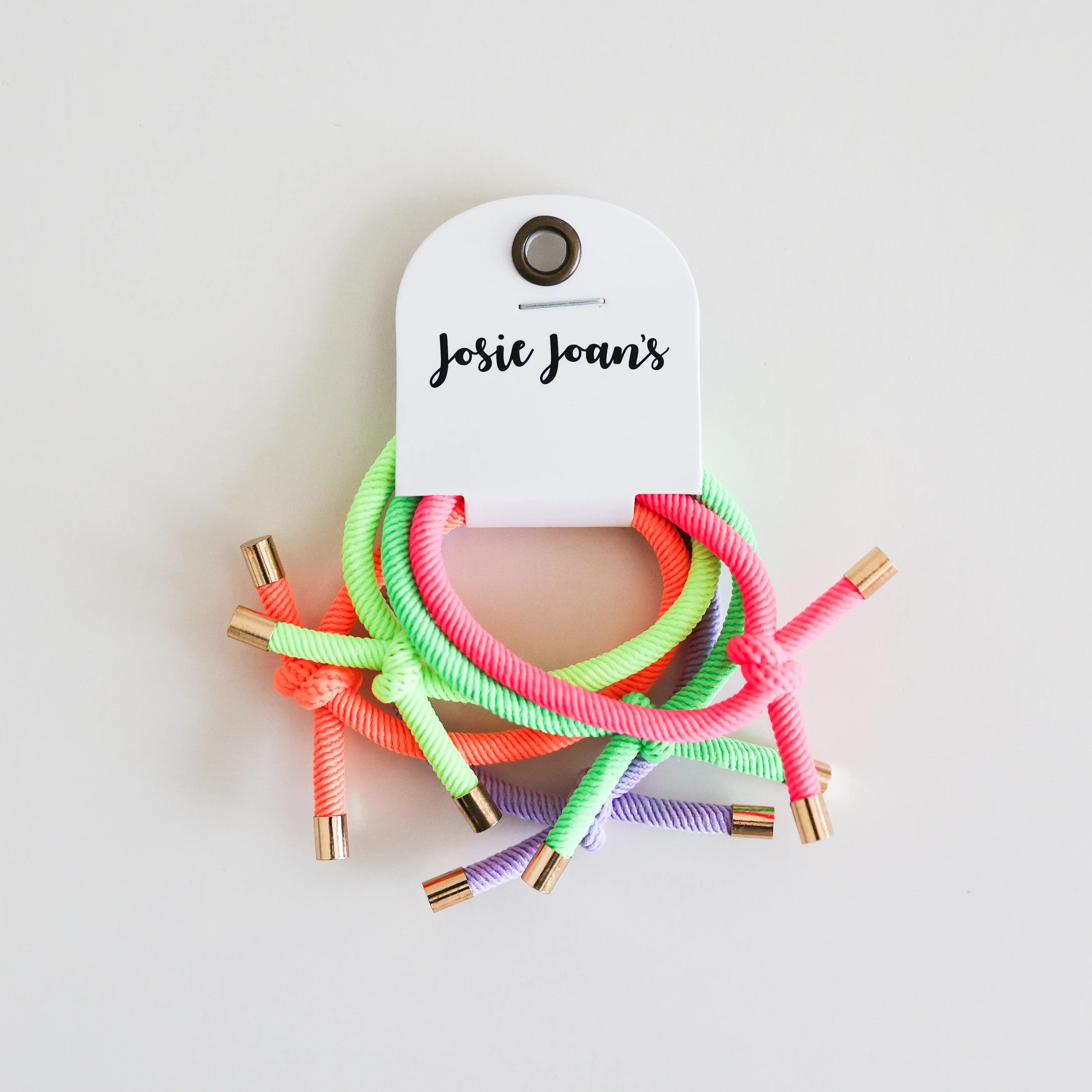 Josie Joan's - Neon Nora Hair Tie Essentials (Set of 5)