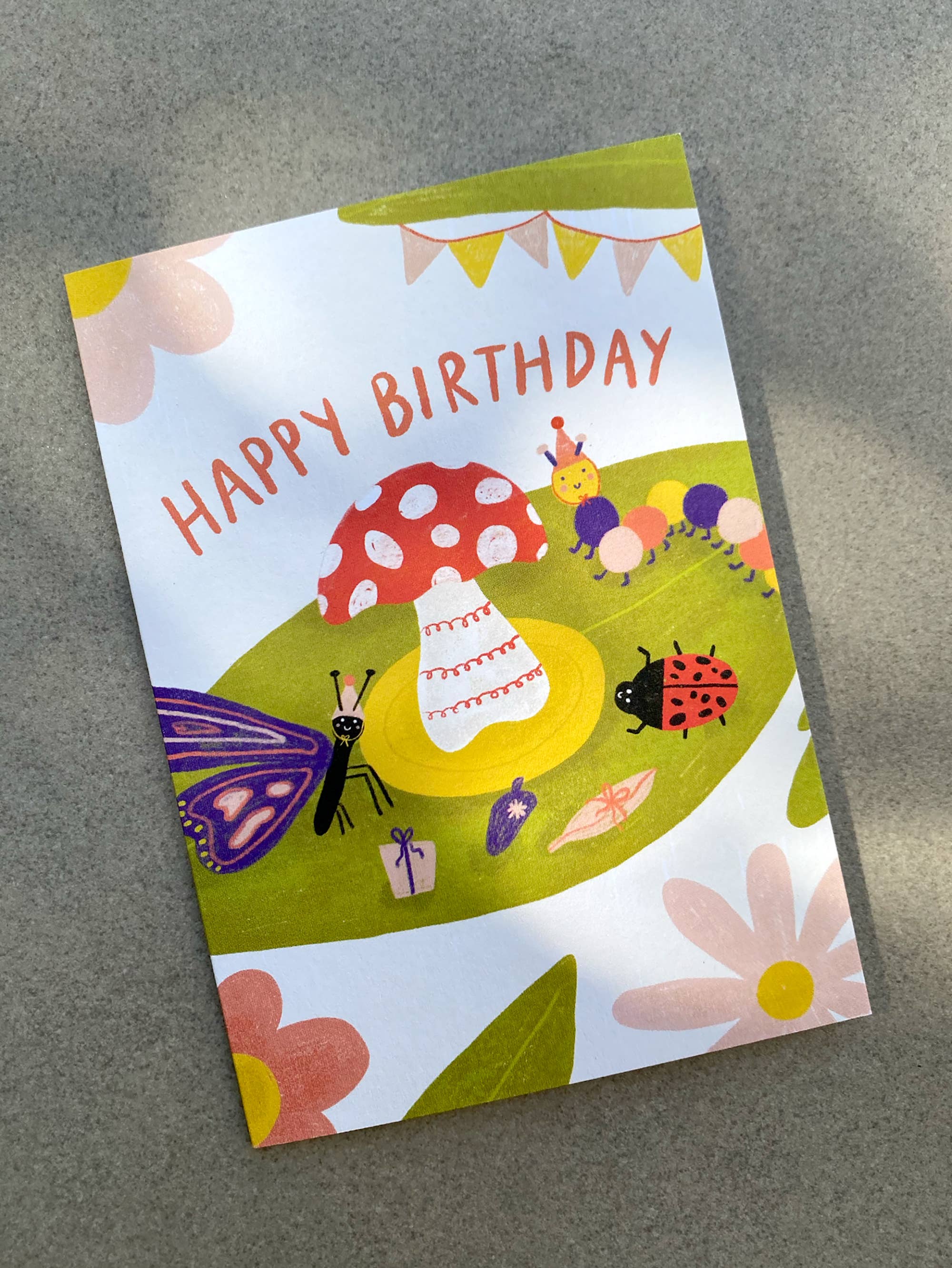 Lauren Sissons Studio - Bug Party Children's Birthday Card
