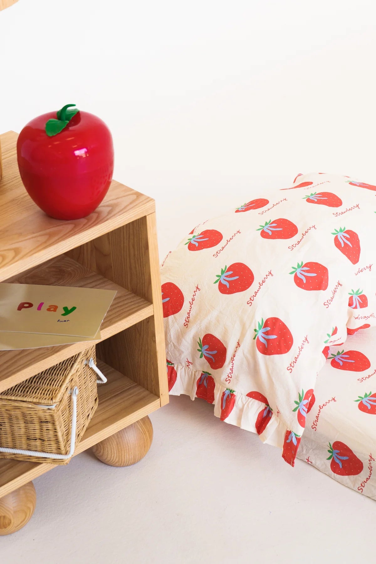 PRE-ORDER Play Linen - Strawberry Shortcake Pillowcase Separates