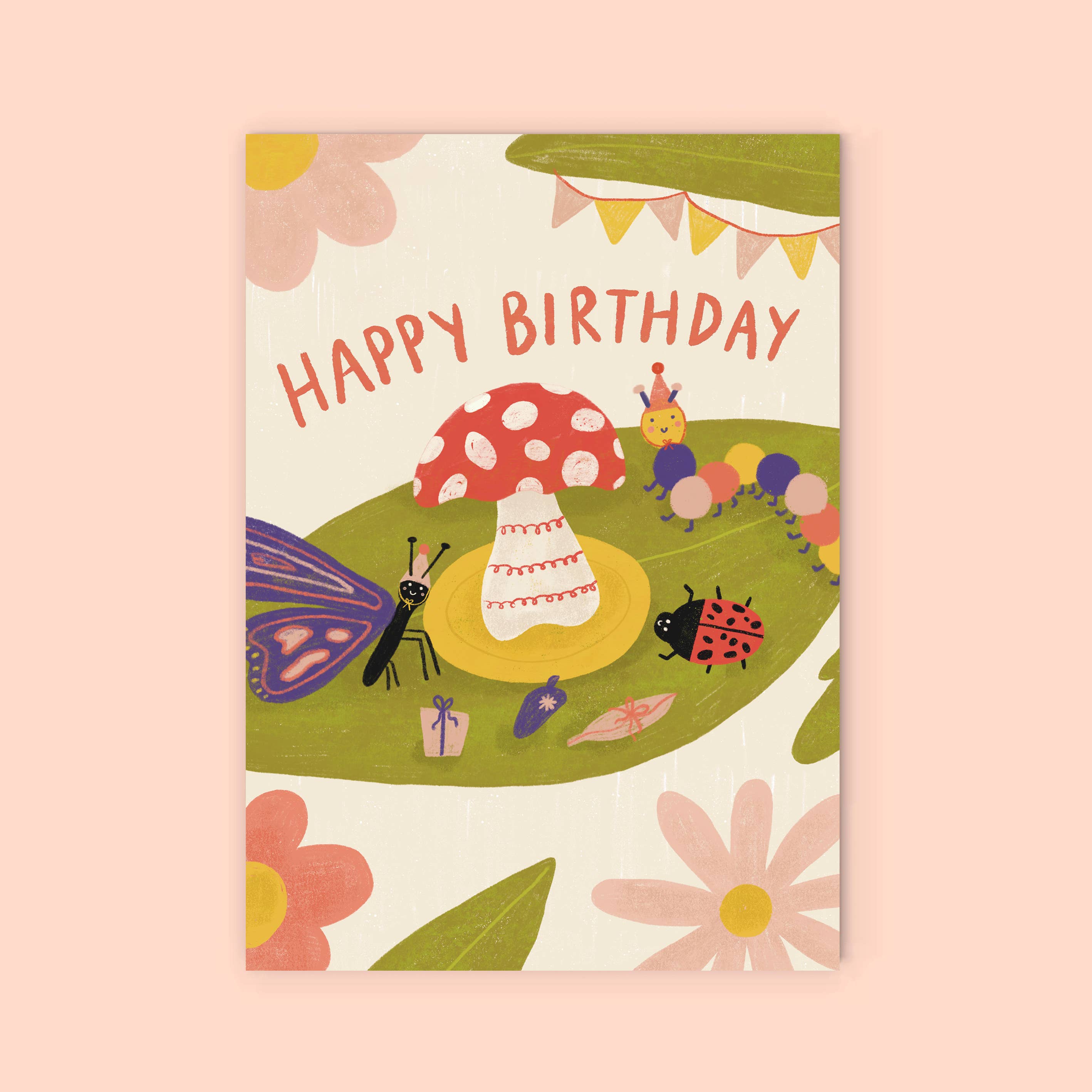 Lauren Sissons Studio - Bug Party Children's Birthday Card