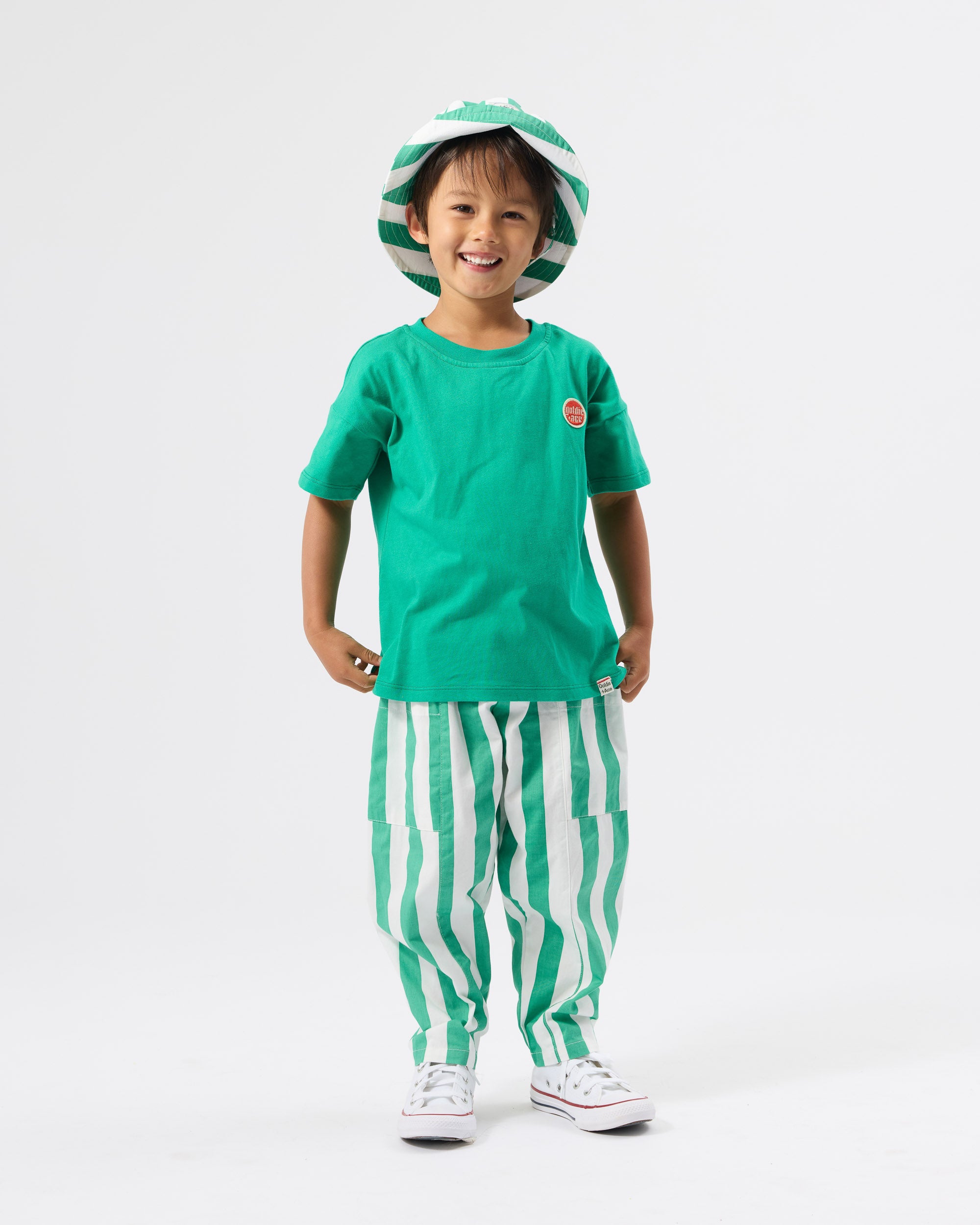 Goldie + Ace - Happy Stripe Bucket Hat