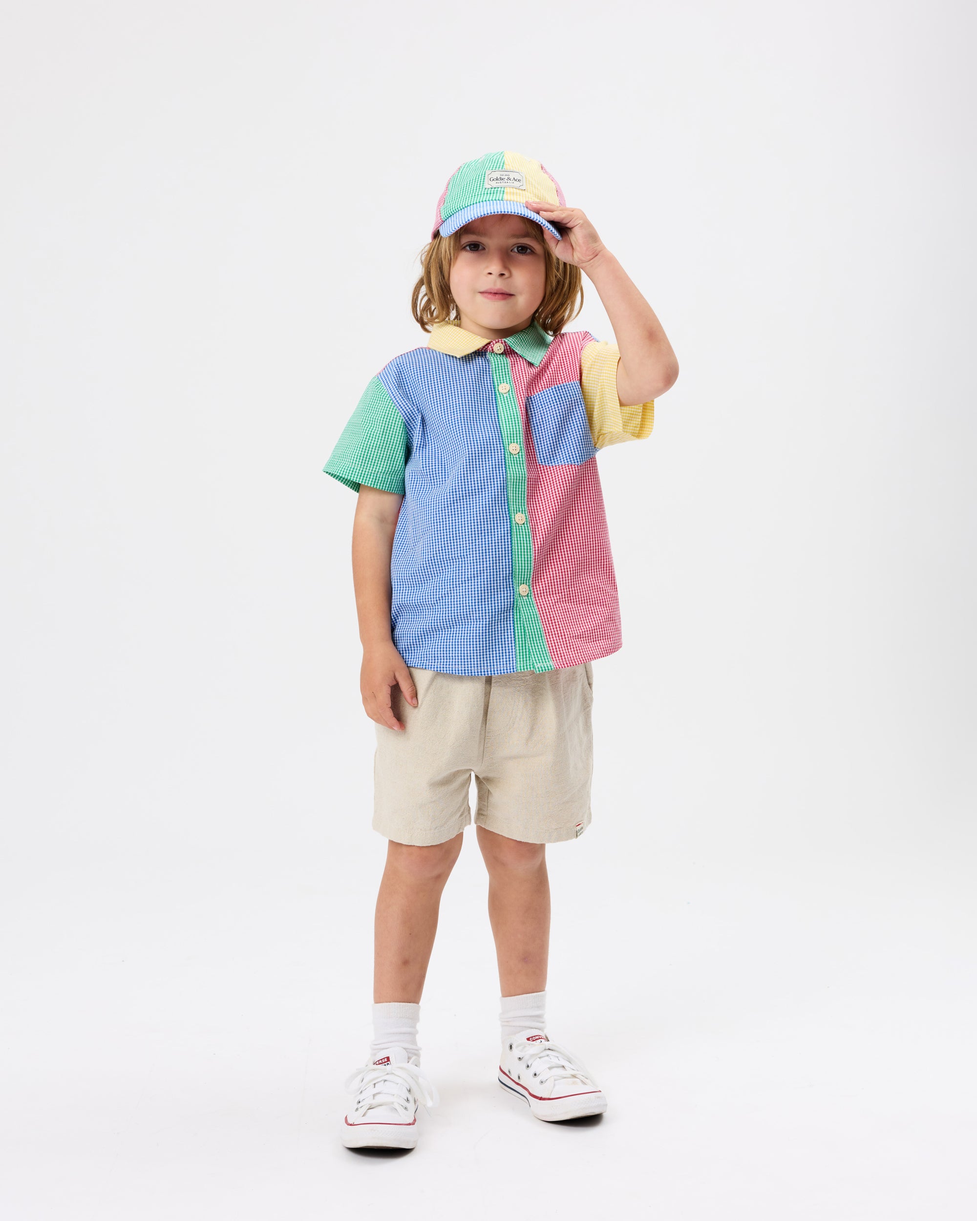 Goldie + Ace - Classic Linen Cotton Shorts