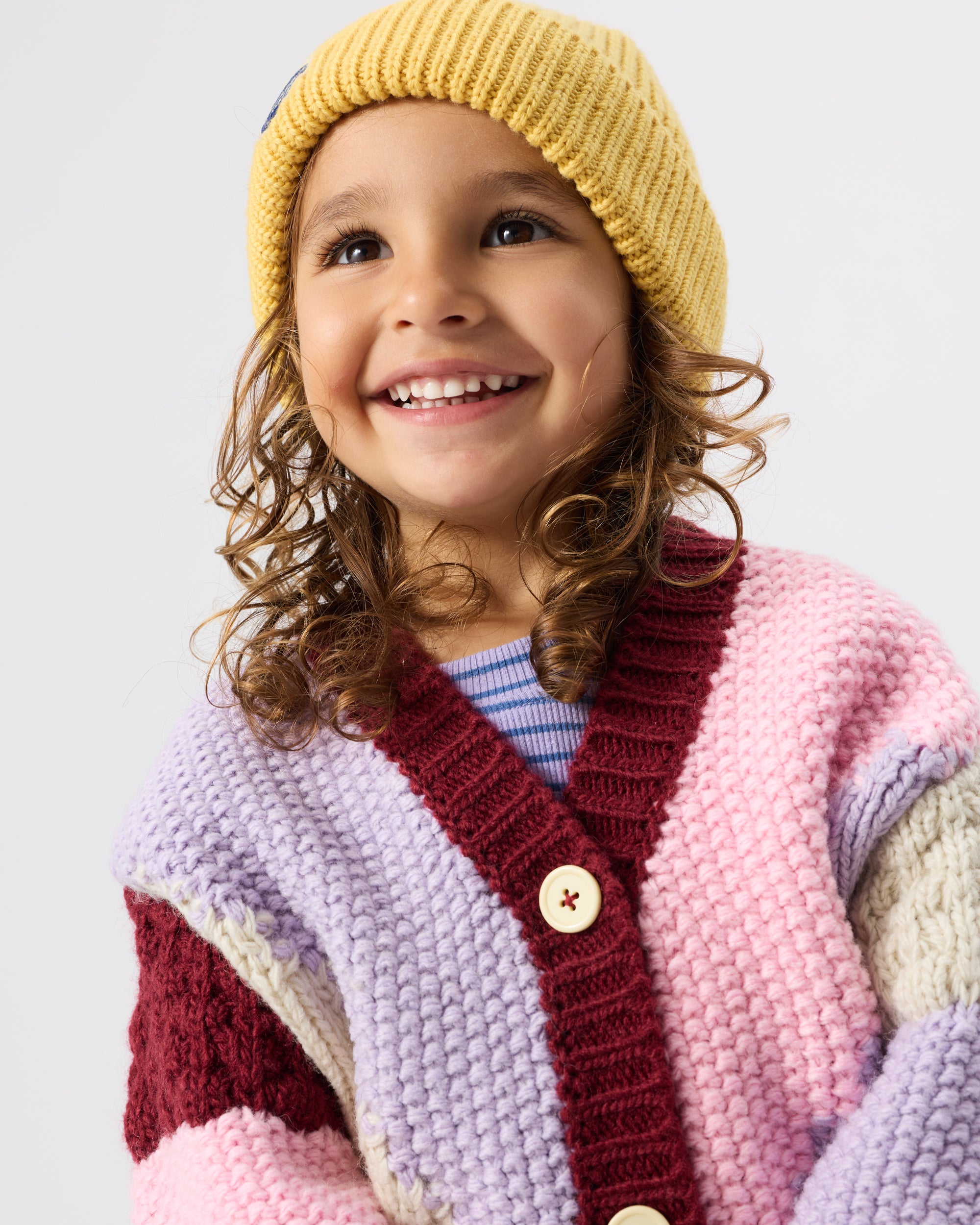 Goldie + Ace - Wool Beanie Yellow