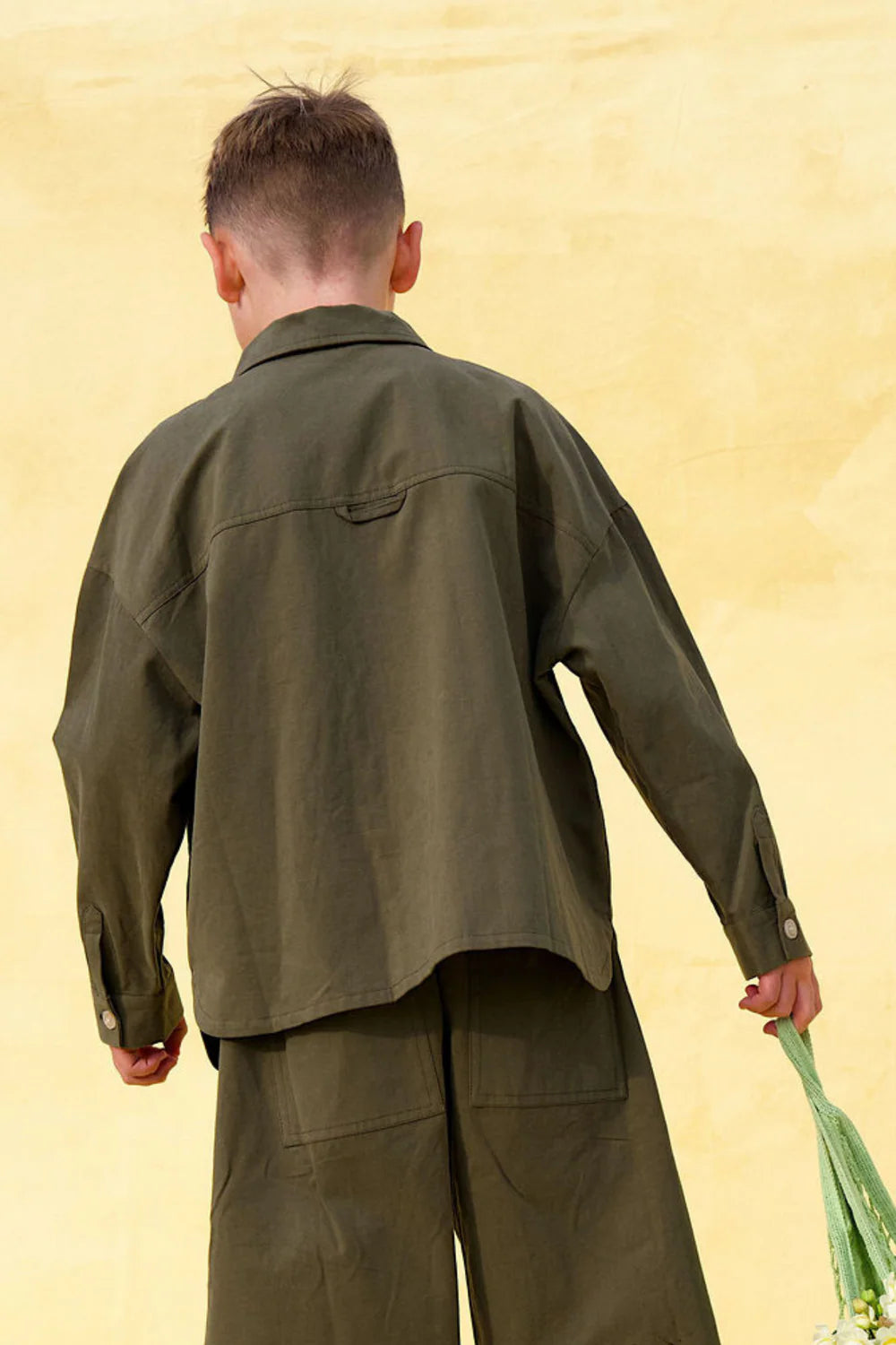 Little The Label - The Sunny Shirt Jacket Khaki