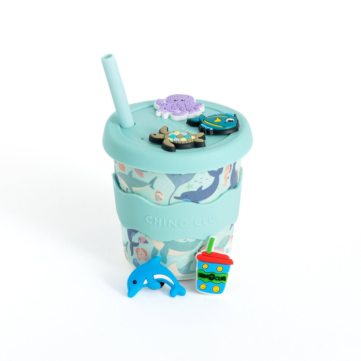 Chino Club - Sea Creatures Chino Charm Cup 8oz