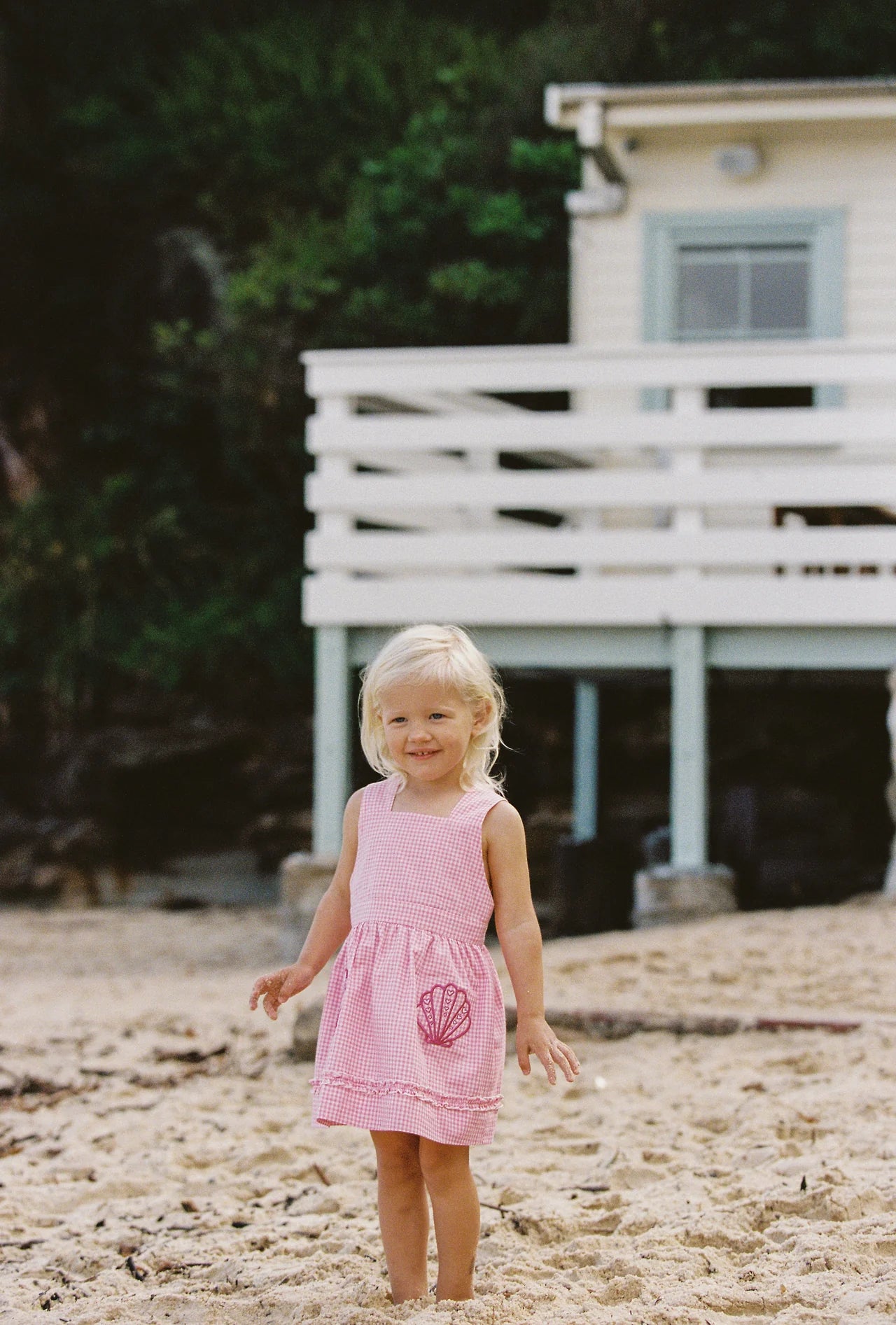 JUNI JNR - Coco Dress Strawberry Gingham