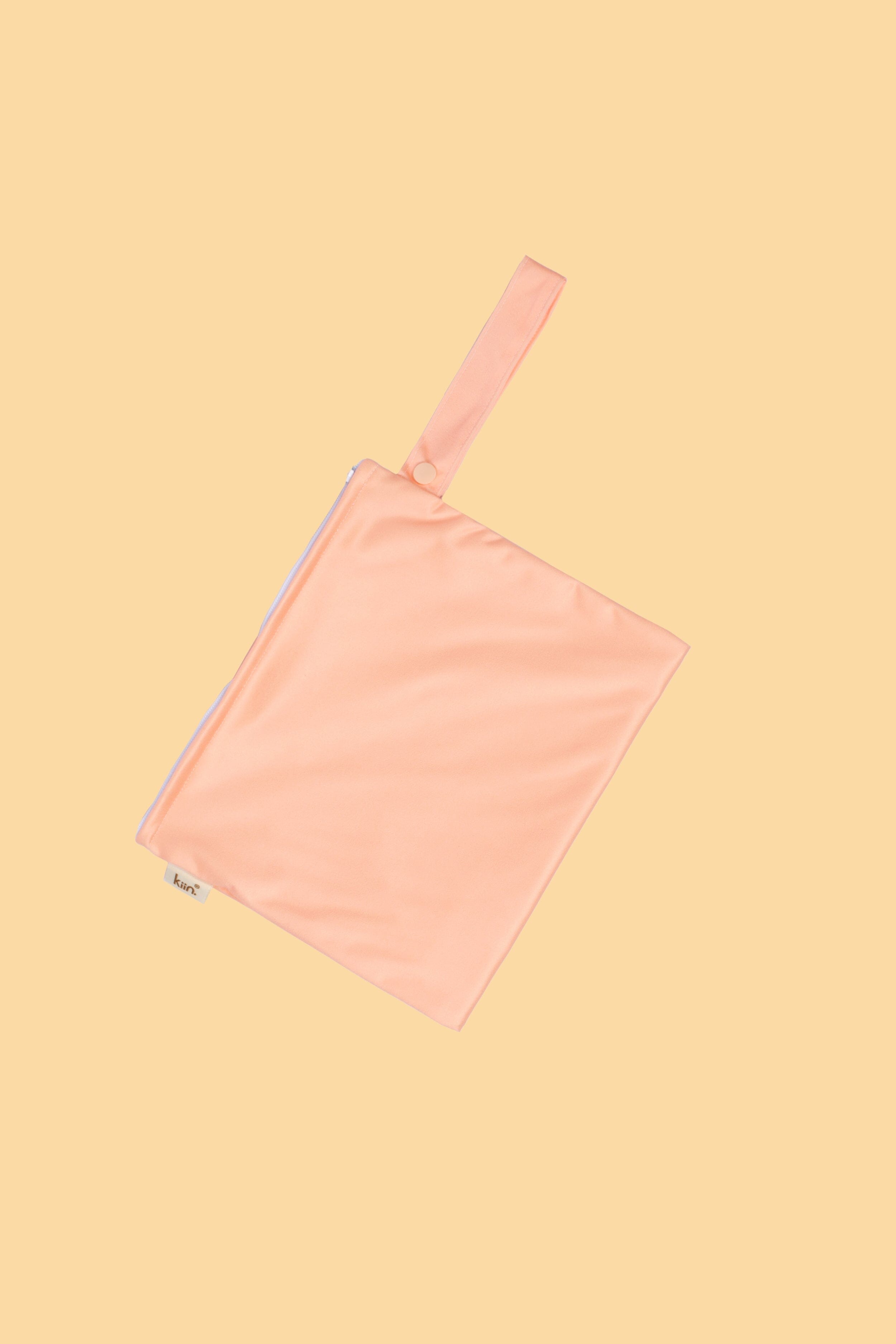 Kiin Baby - Reusable Wet Bag Peach Sunset