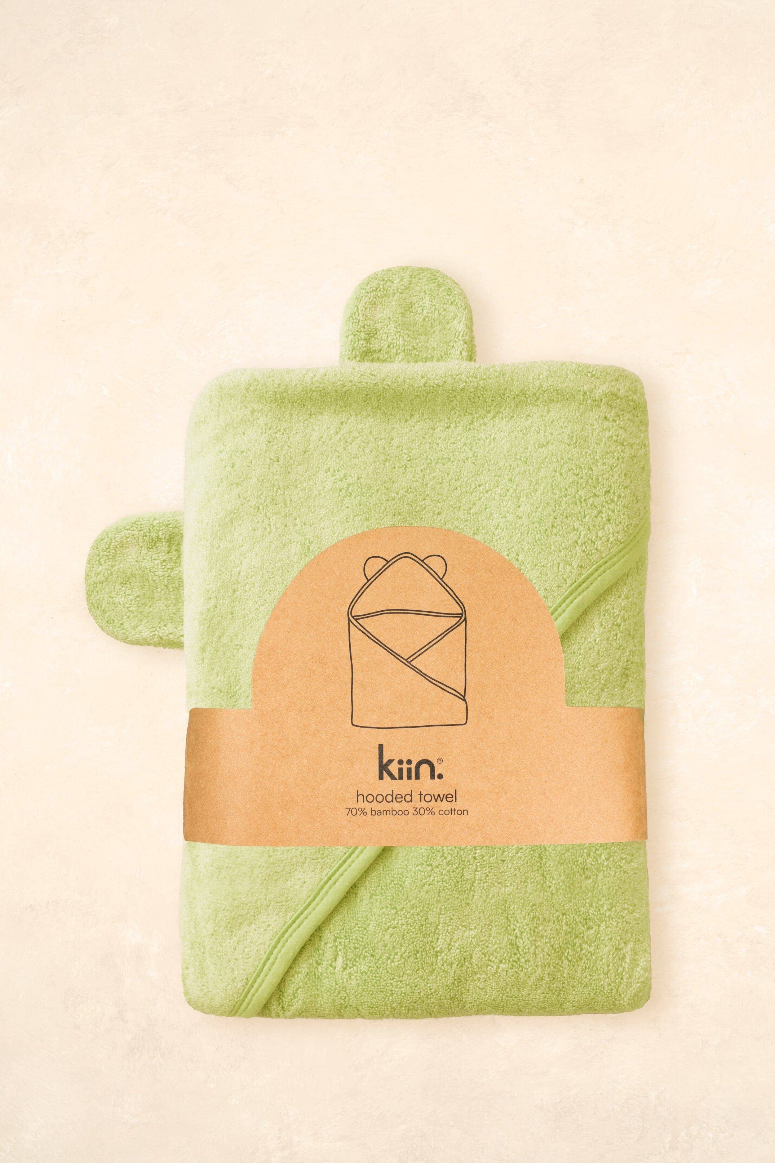 Kiin Baby - Hooded Towel Ivory