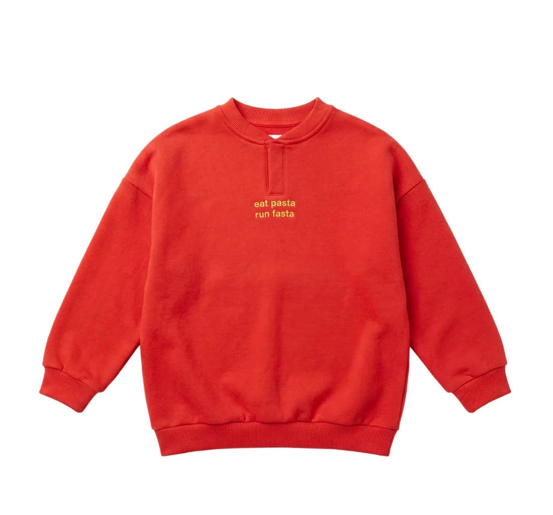 Lenn Label - Pasta Pullover Red