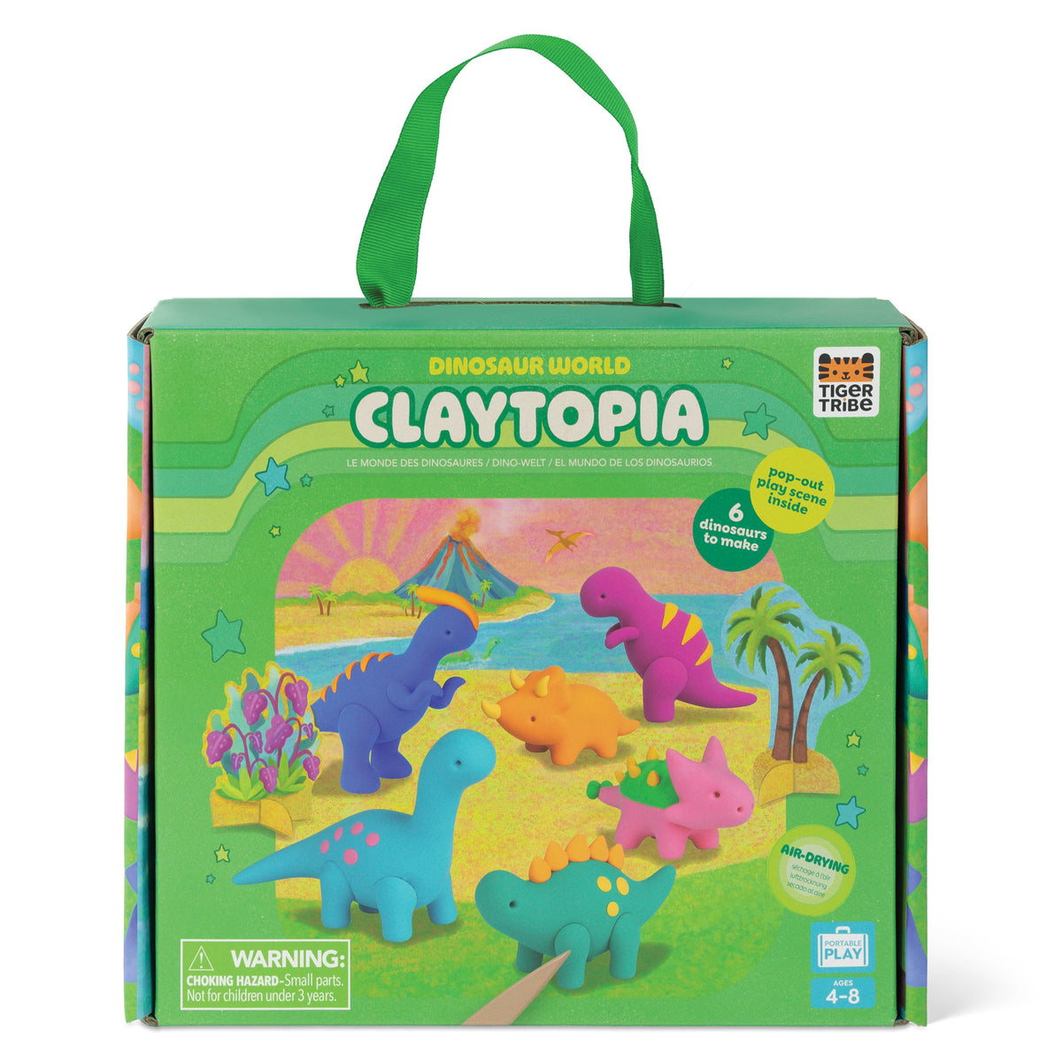 Tiger Tribe - Claytopia Dinosaur World