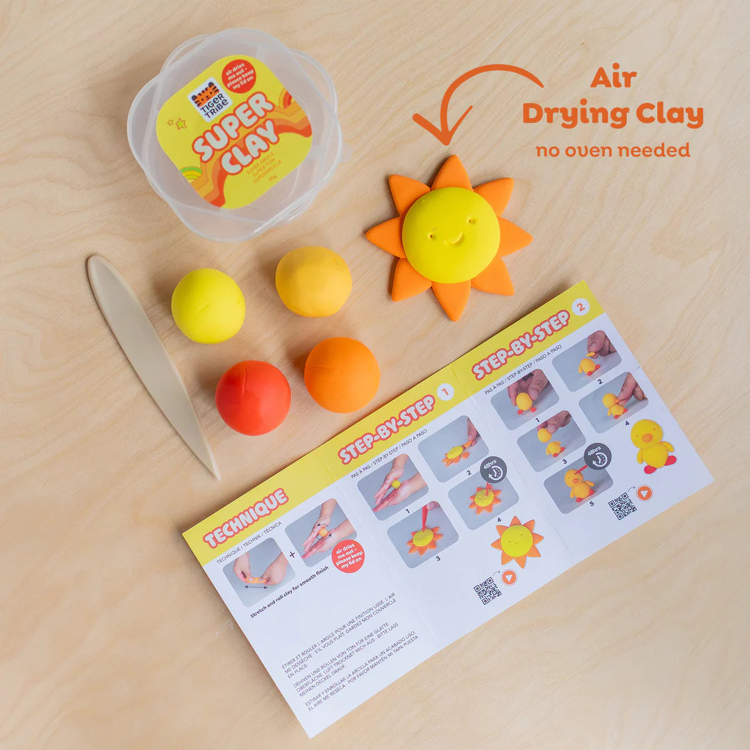 Tiger Tribe - Super Clay Sunrise (Yellow + Orange)