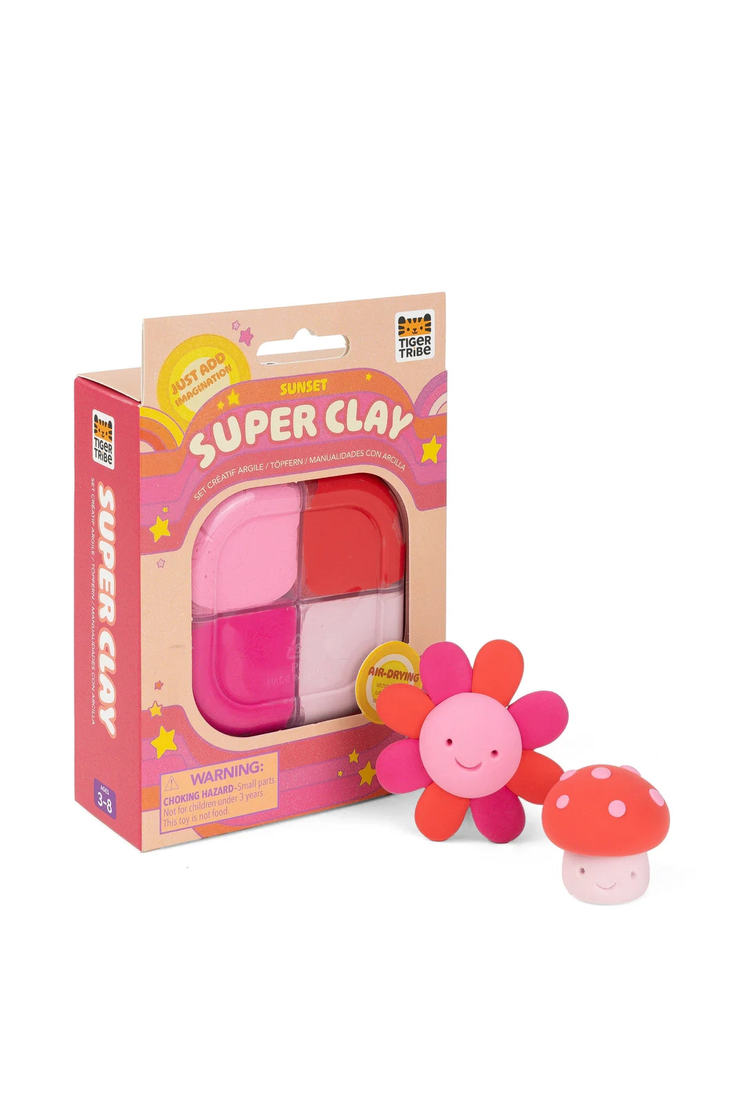 Tiger Tribe - Super Clay Sunset (Pink + Red)