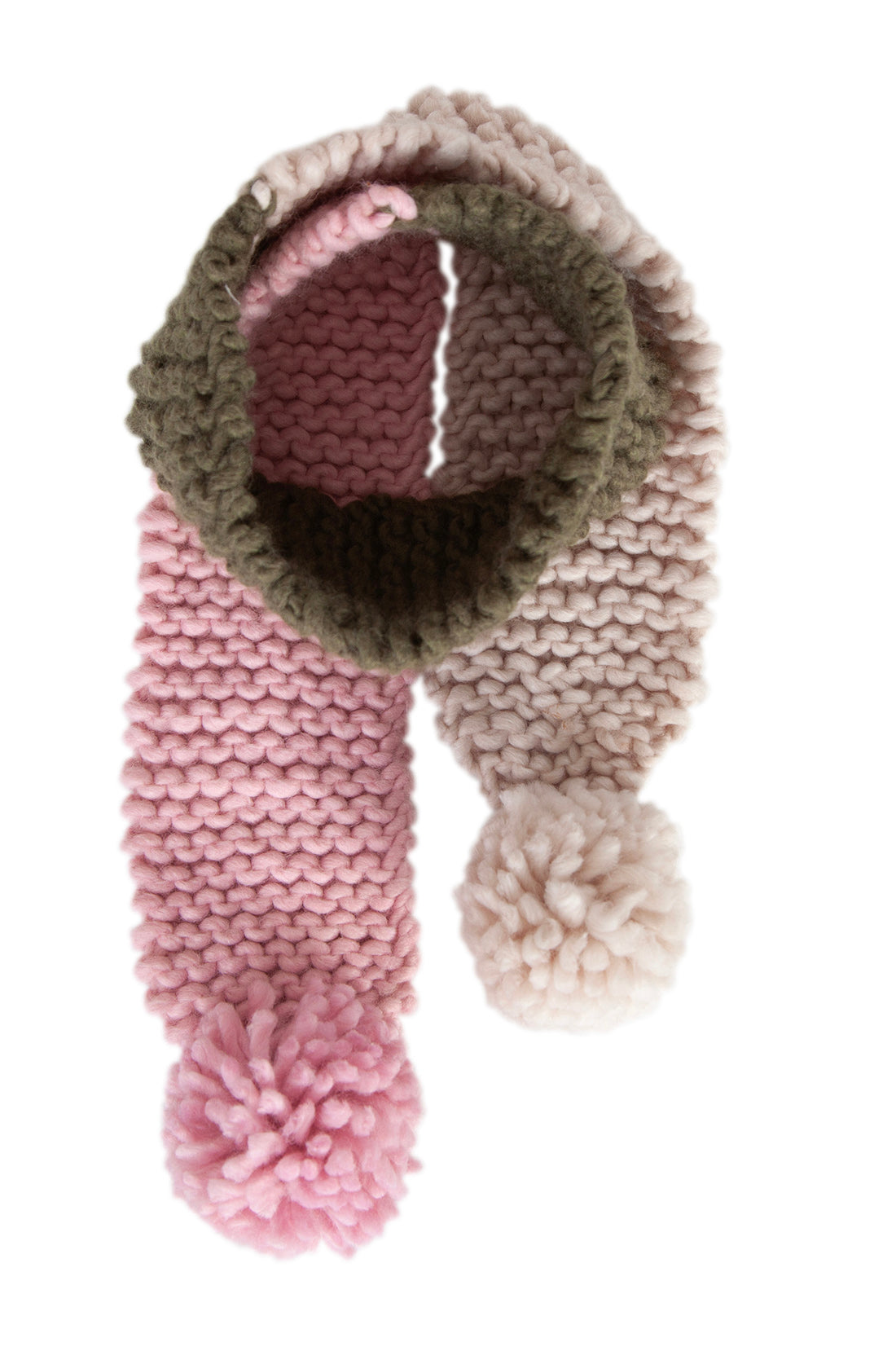 The earth scarf blossom by Acorn Kids on a white background.