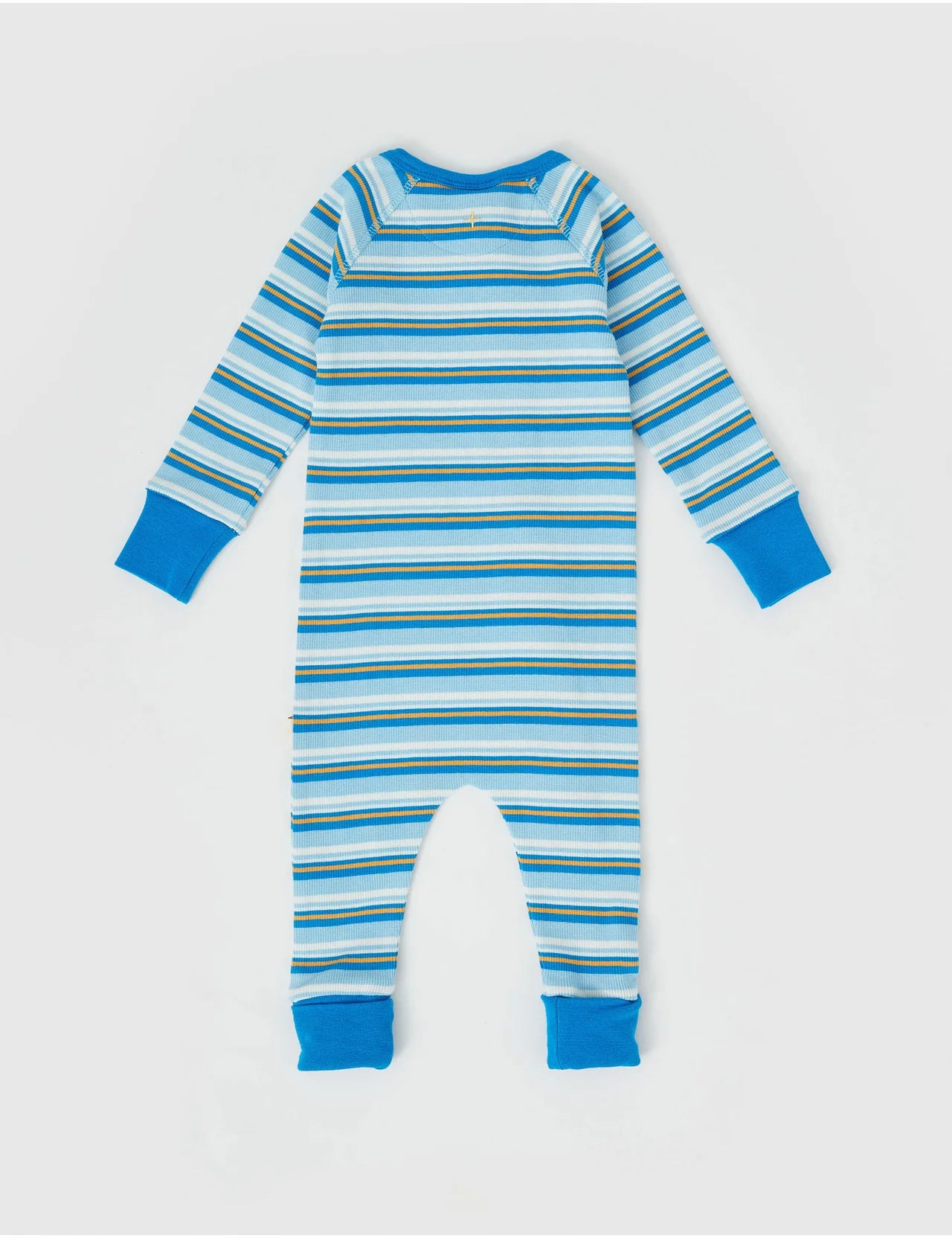 GOLDIE + ACE  Sky Stripe Rib Zipsuit.