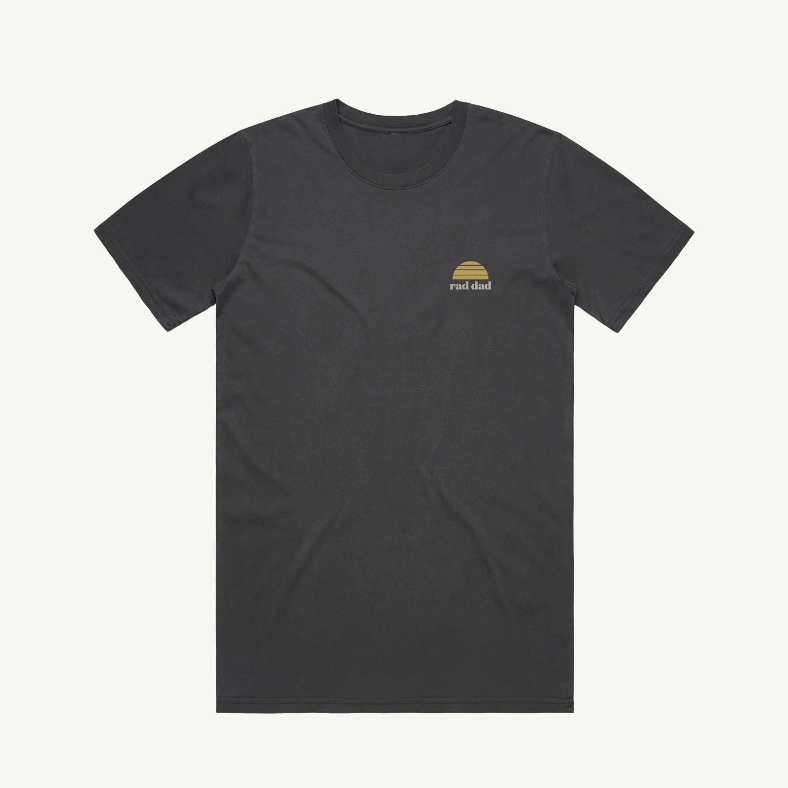 Banabae - Rad Dad Organic Cotton Tee Washed Black