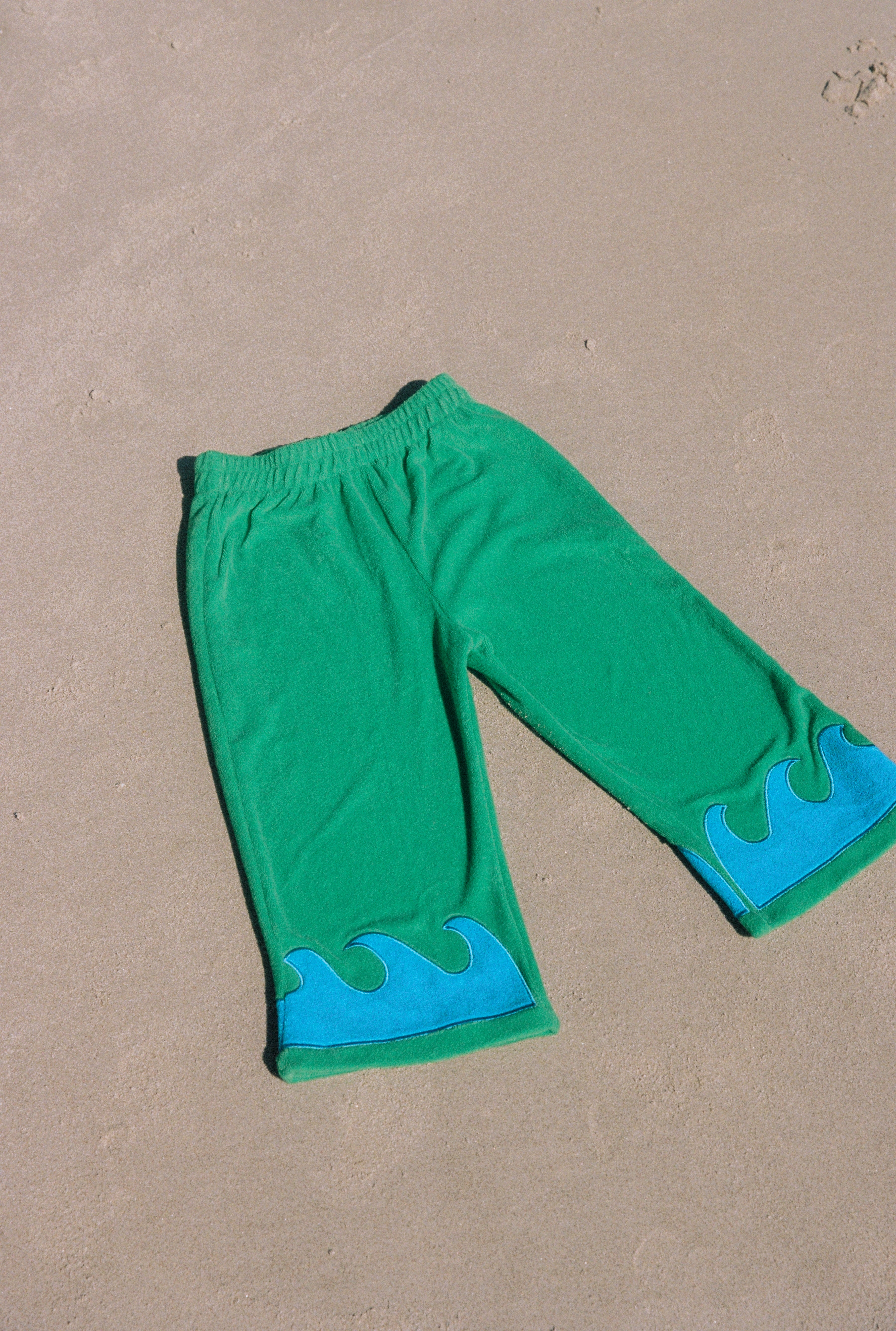 Spicy Dugong - Wave Party Pants Green
