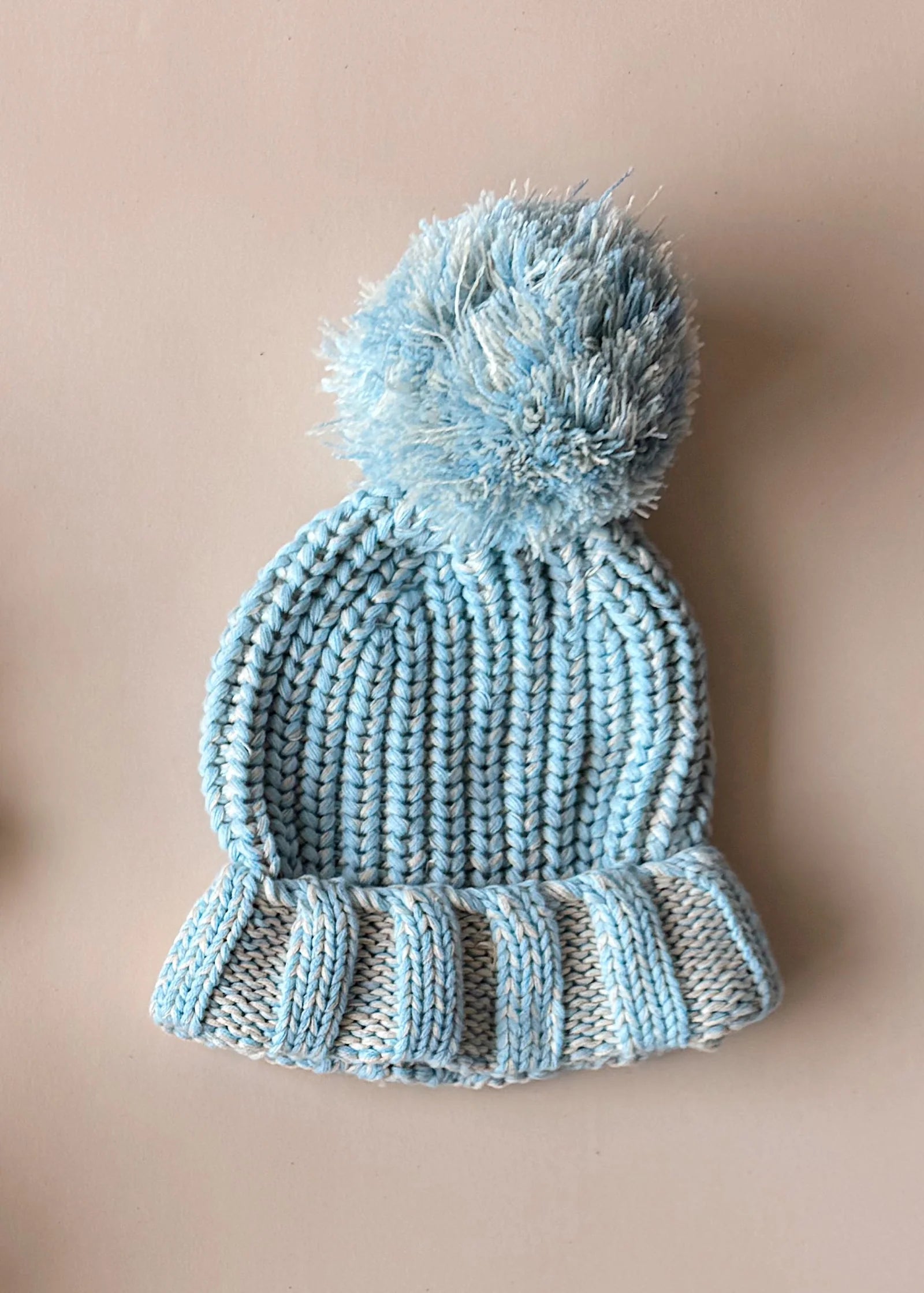 Freckles the Label - Chunky Cotton Beanie Sky