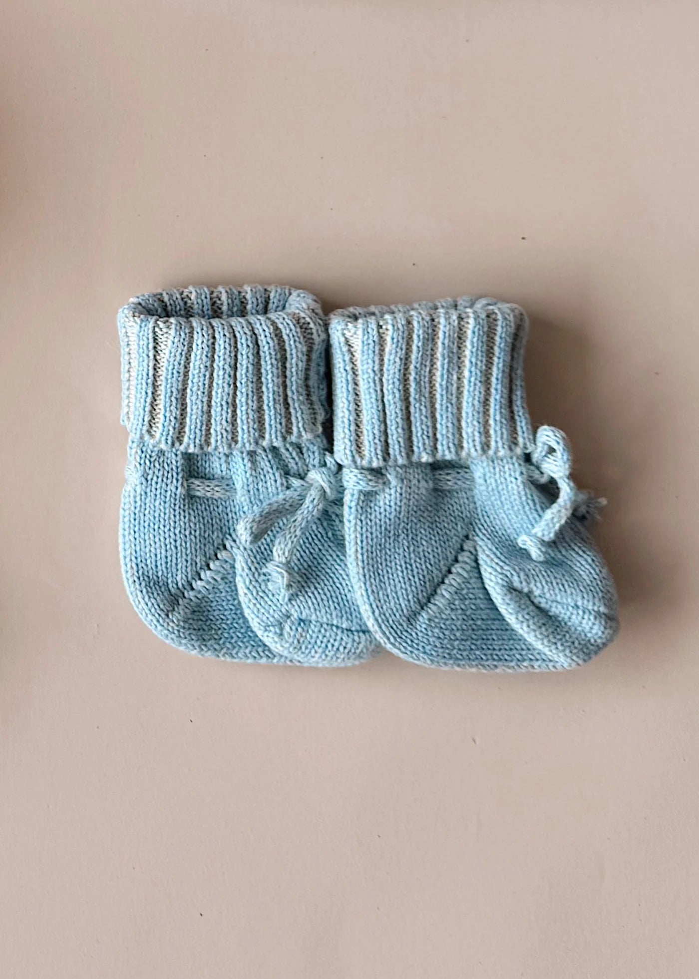 Freckles the Label - Chunky Cotton Booties Sky