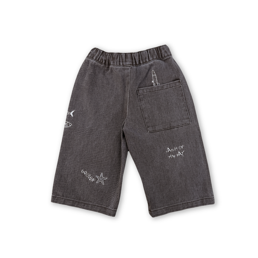 Grown - Fishy Business Denim Jeans Ash