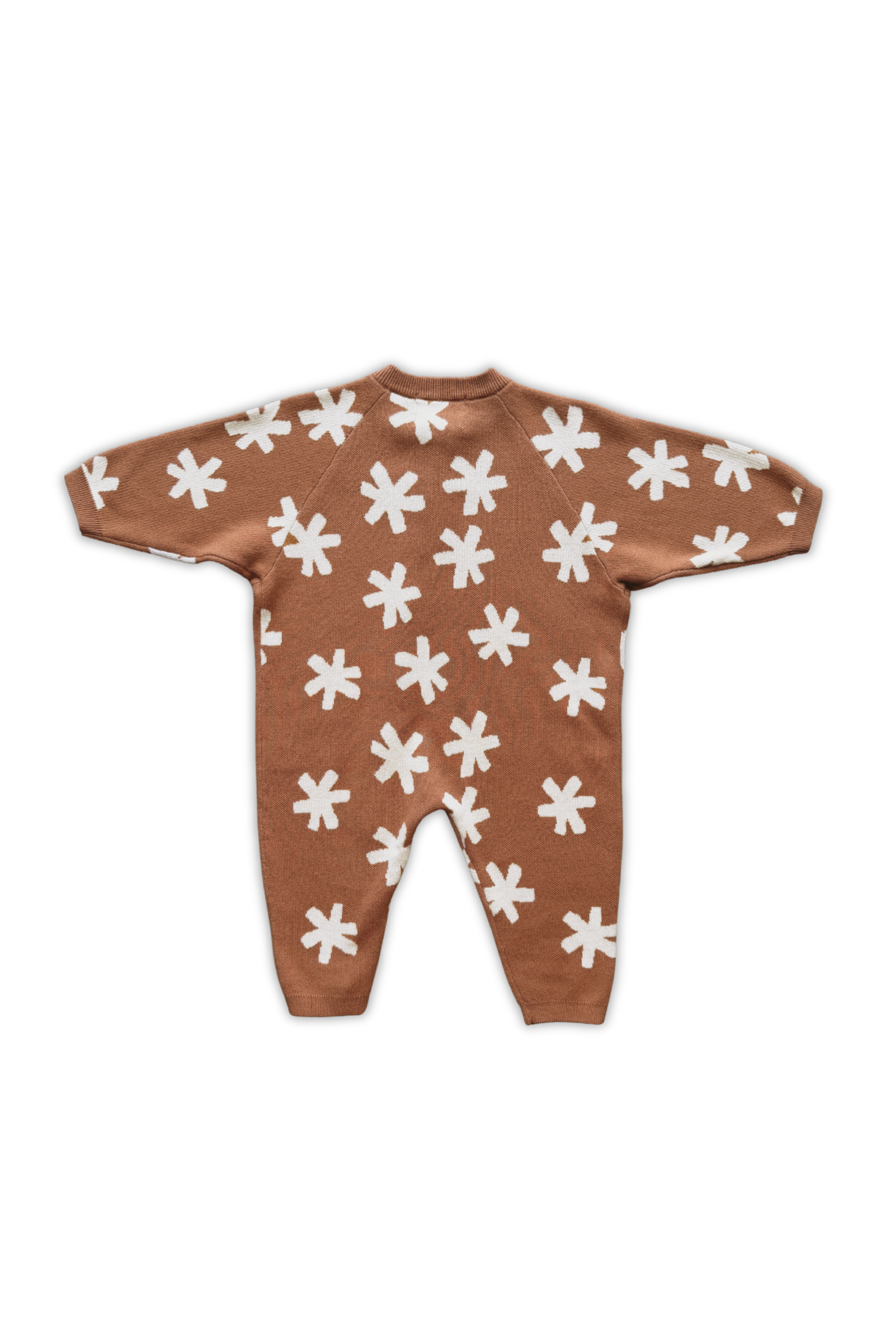 Grown - Organic Starlight Knit Zip Starsuit