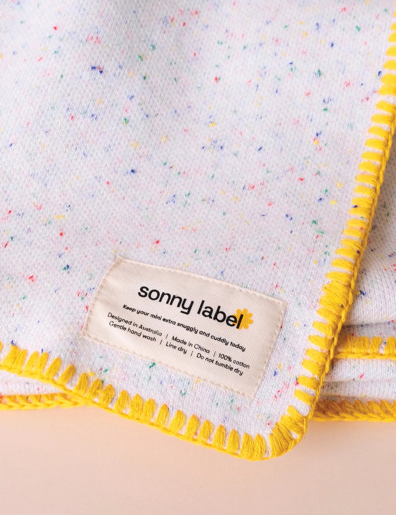Sonny Label  - Knitted Sprinkle Blanket