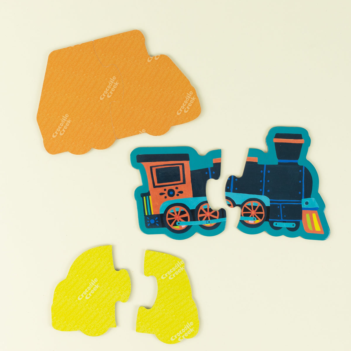 Crocodile Creek - Let's Begin Puzzle 2 pc Vehicles