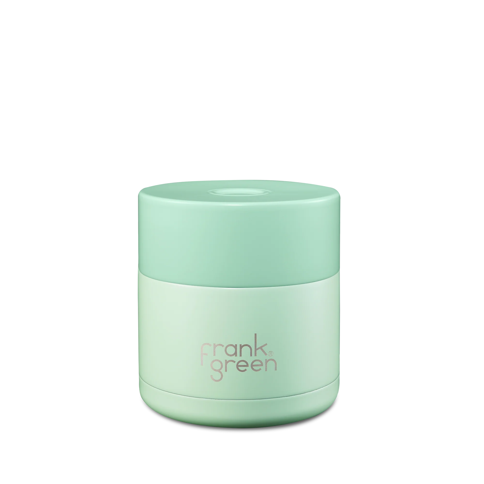 Frank green 10oz insulated food container in mint gelato colour.