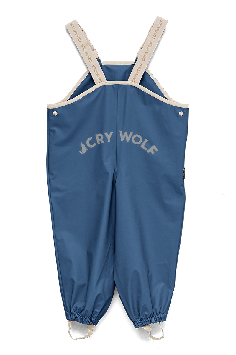Crywolf - Rain Overalls Highland Blue - Size 4