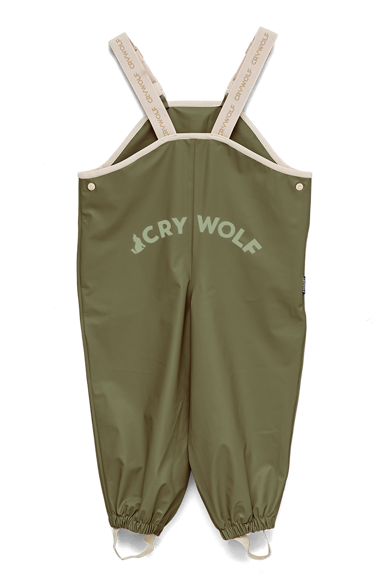 Crywolf - Rain Overalls Olive