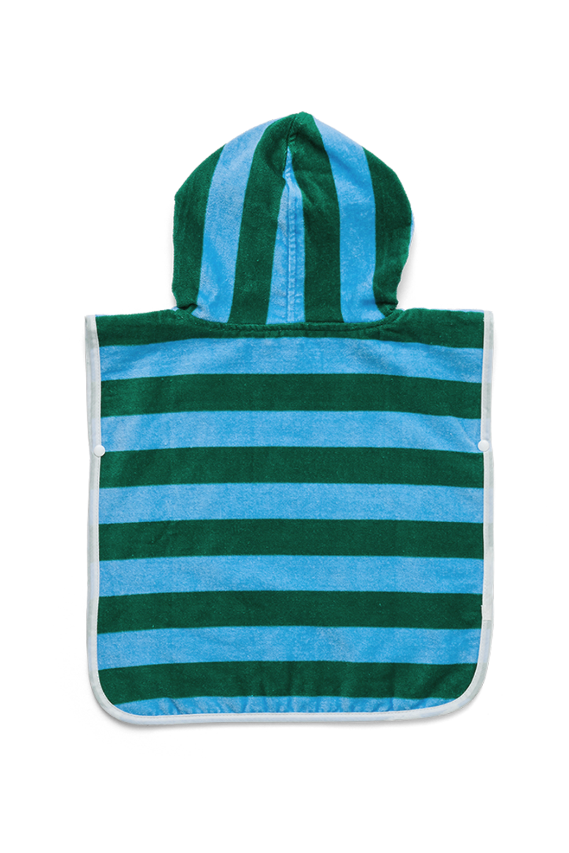 Crywolf - Baby Hooded Towel Deck Stripe