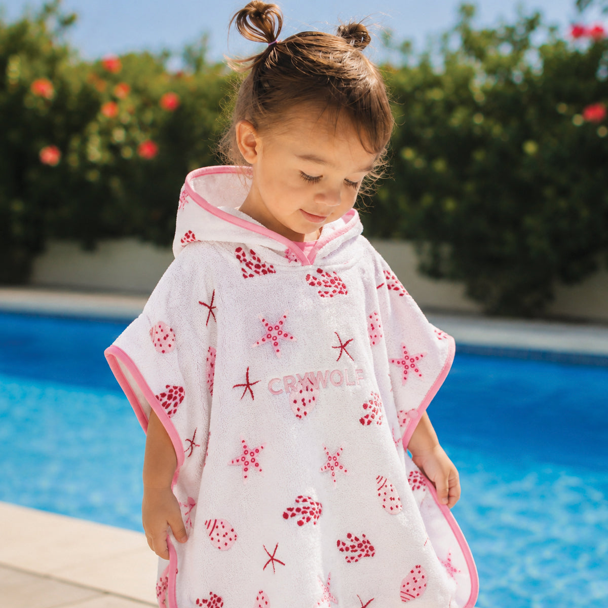 Crywolf - Baby Hooded Towel Little Shell