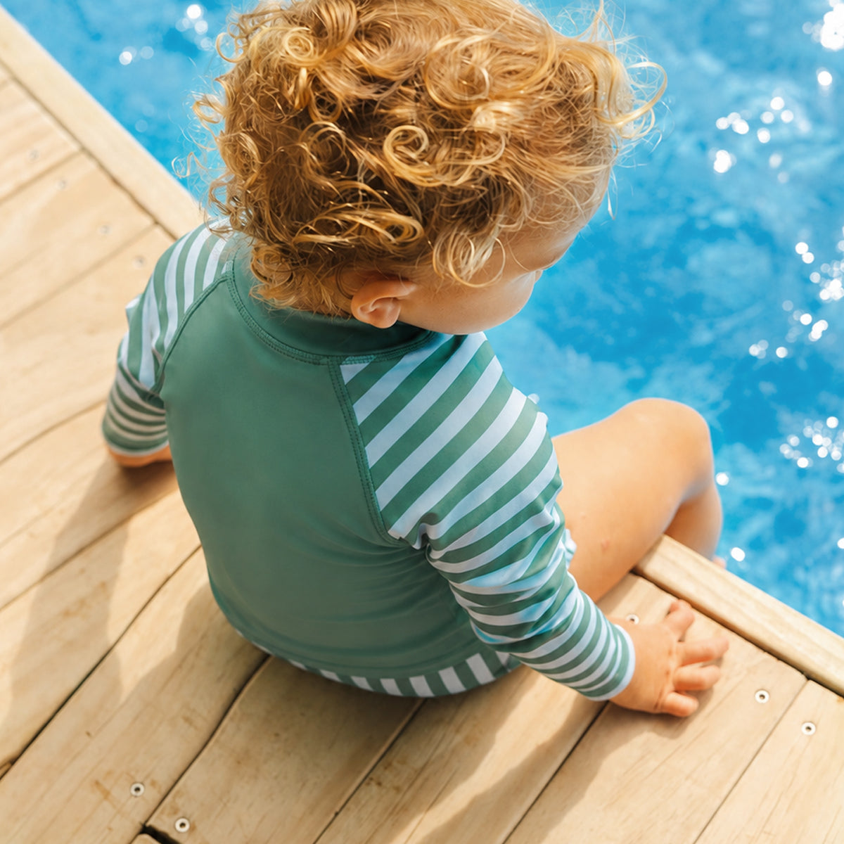 Crywolf - Baby Rash Vest Deck Stripe