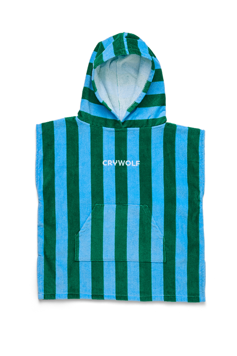 Crywolf - Hooded Towel Deck Stripe