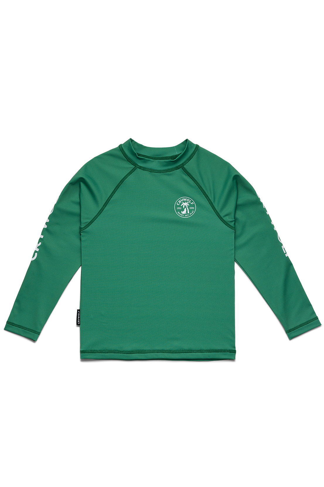 Crywolf - Long Sleeve Rash Vest Sea Green