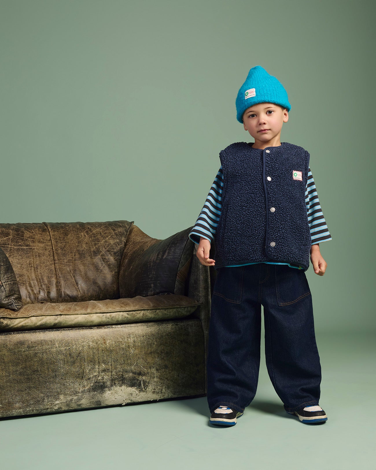PRE-ORDER Cubby - Sherling Switch Jacket Blueberry