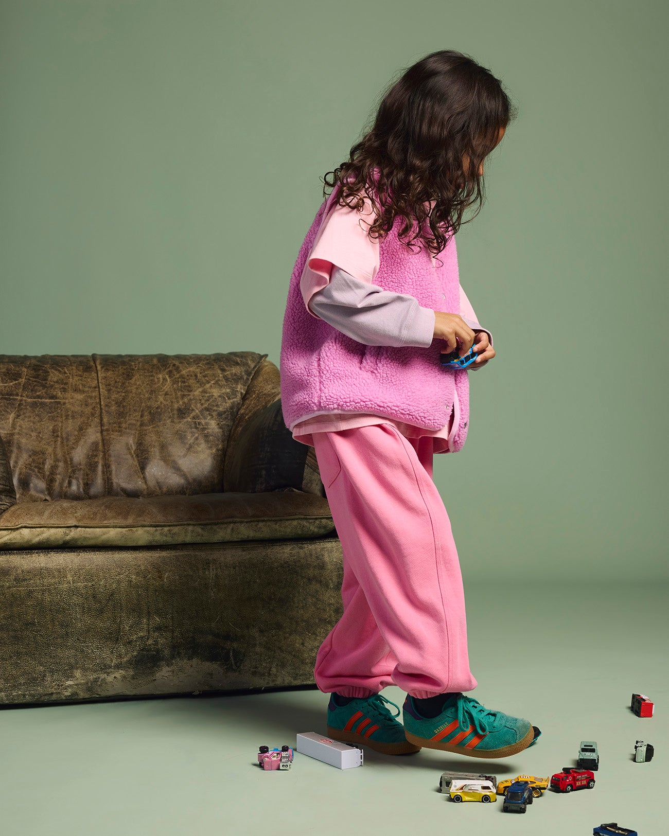 PRE-ORDER Cubby - Sherling Switch Jacket Lolly