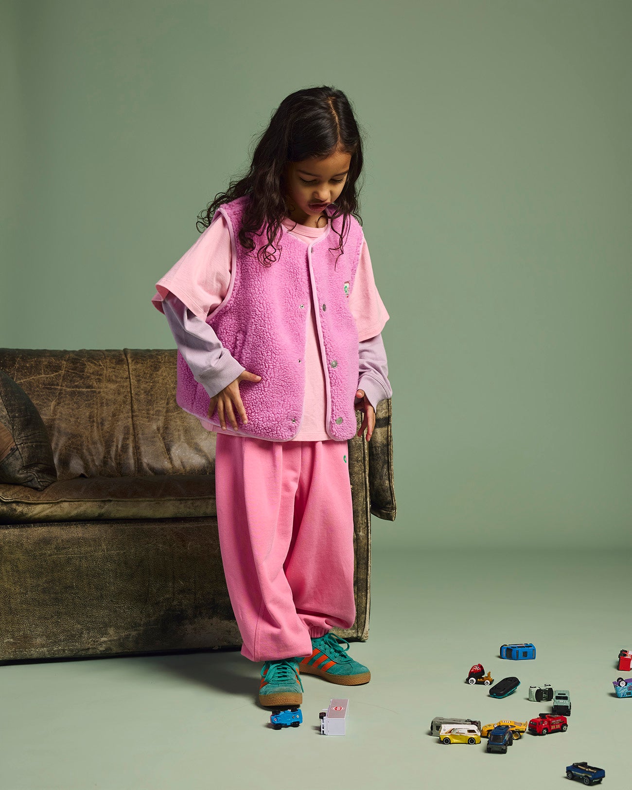PRE-ORDER Cubby - Sherling Switch Jacket Lolly