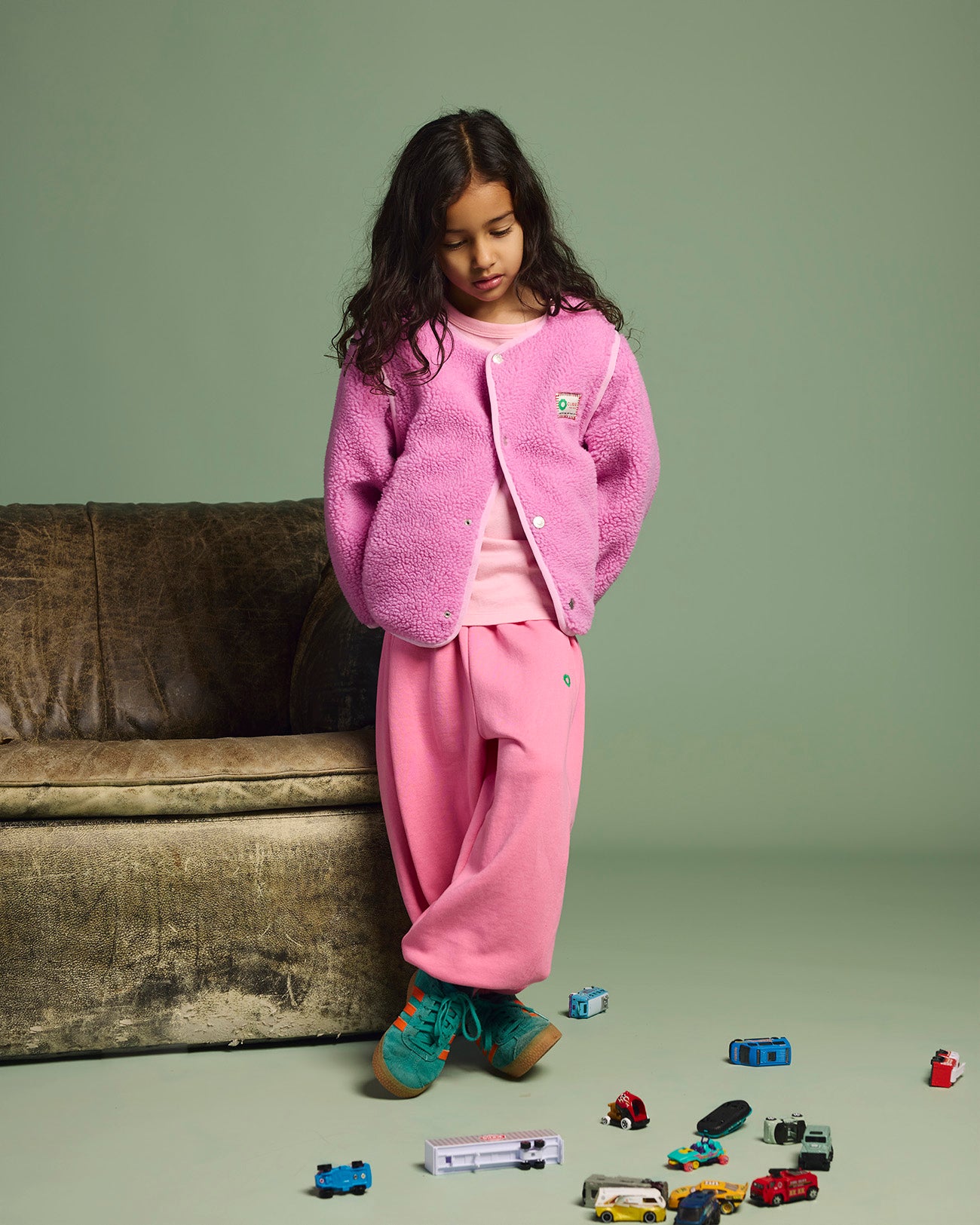 PRE-ORDER Cubby - Sherling Switch Jacket Lolly