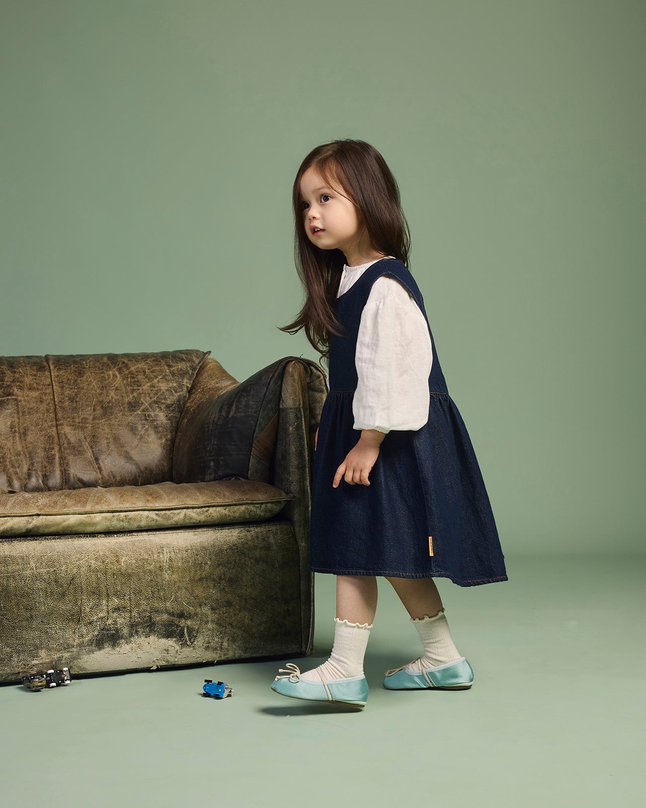 PRE-ORDER Cubby - Wendy Denim Dress Midnight