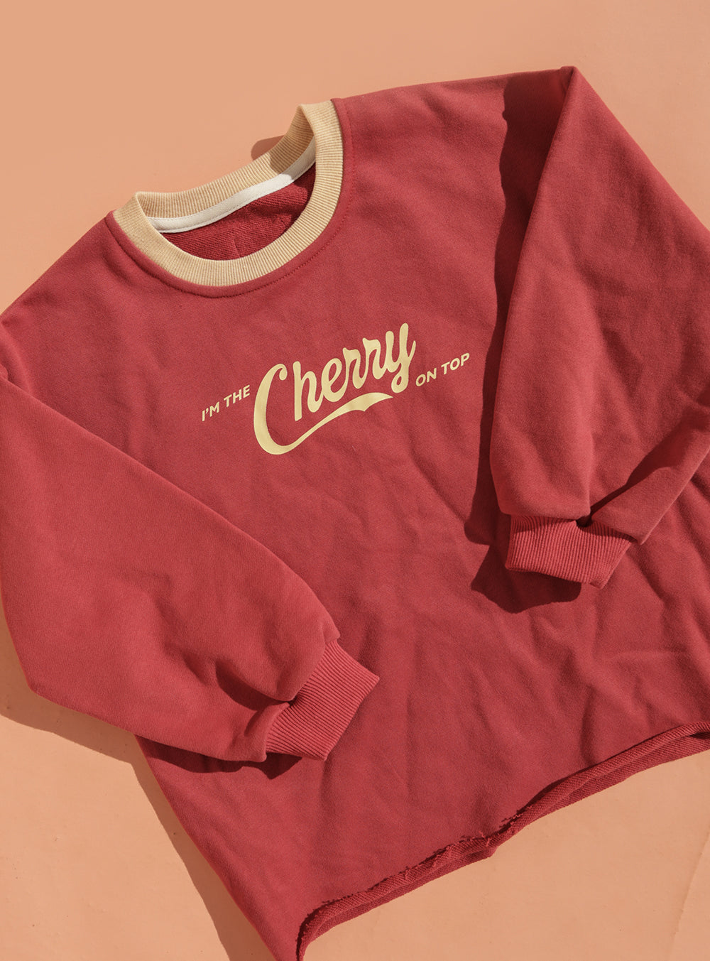 Small Swim Club - Cherry On Top Pullover