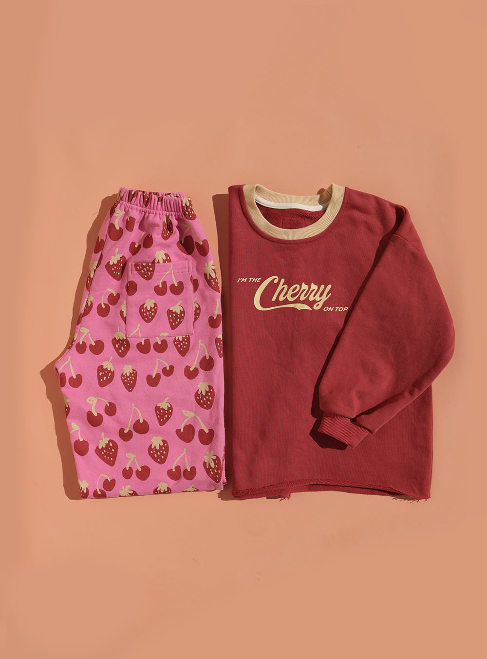 Small Swim Club - Cherry On Top Pullover