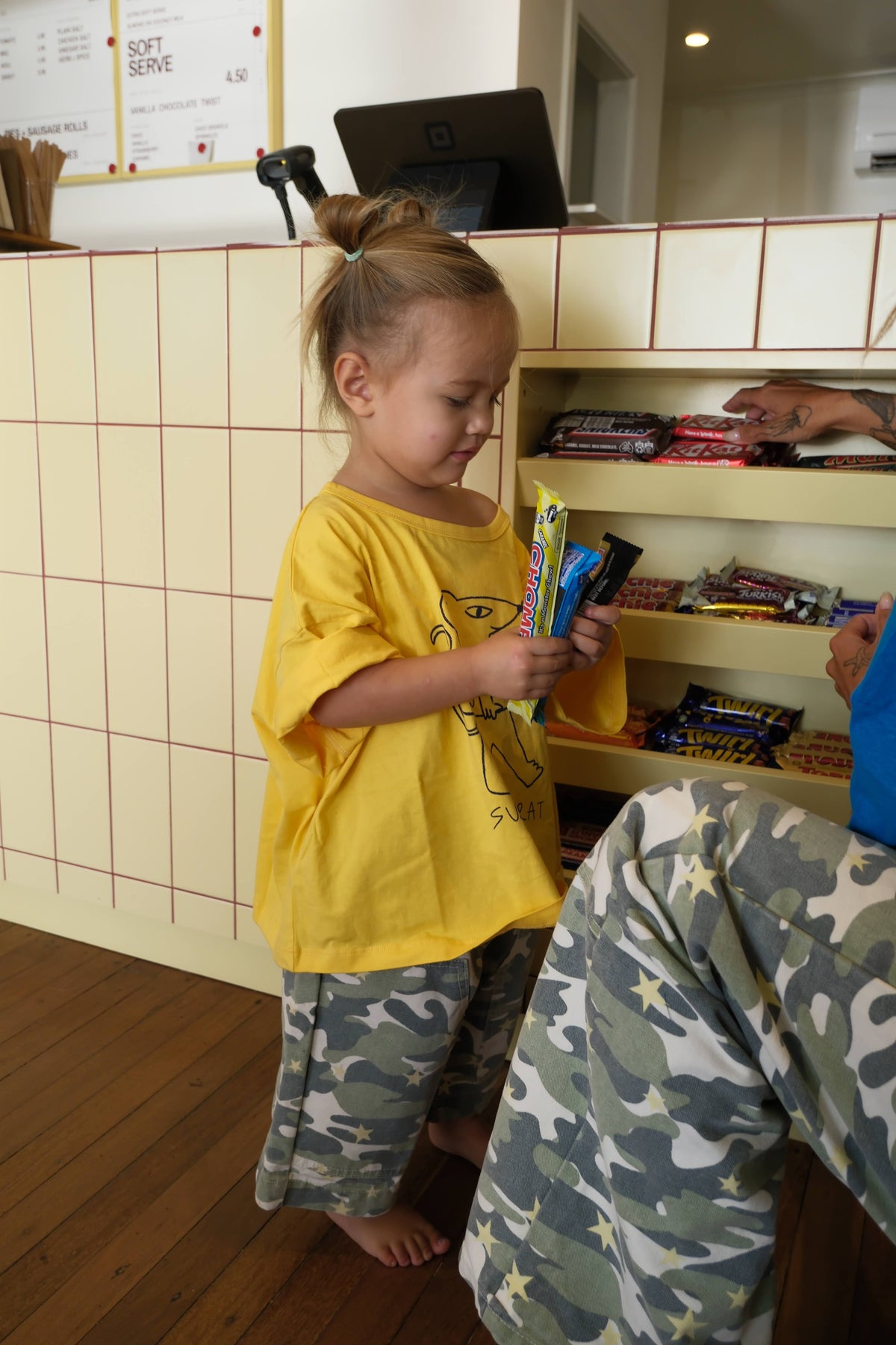 By Billie - Kids Balloon Pant Camo Star