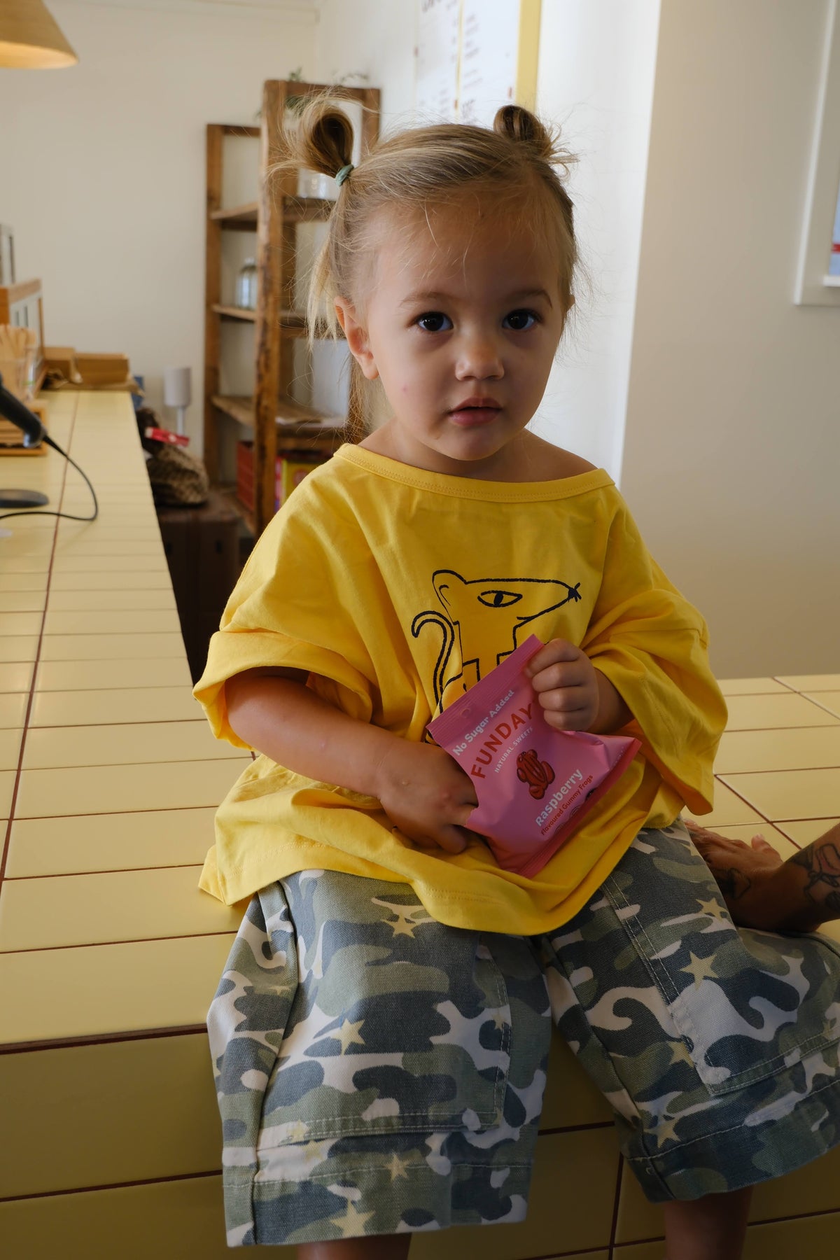 By Billie - Kids Balloon Pant Camo Star