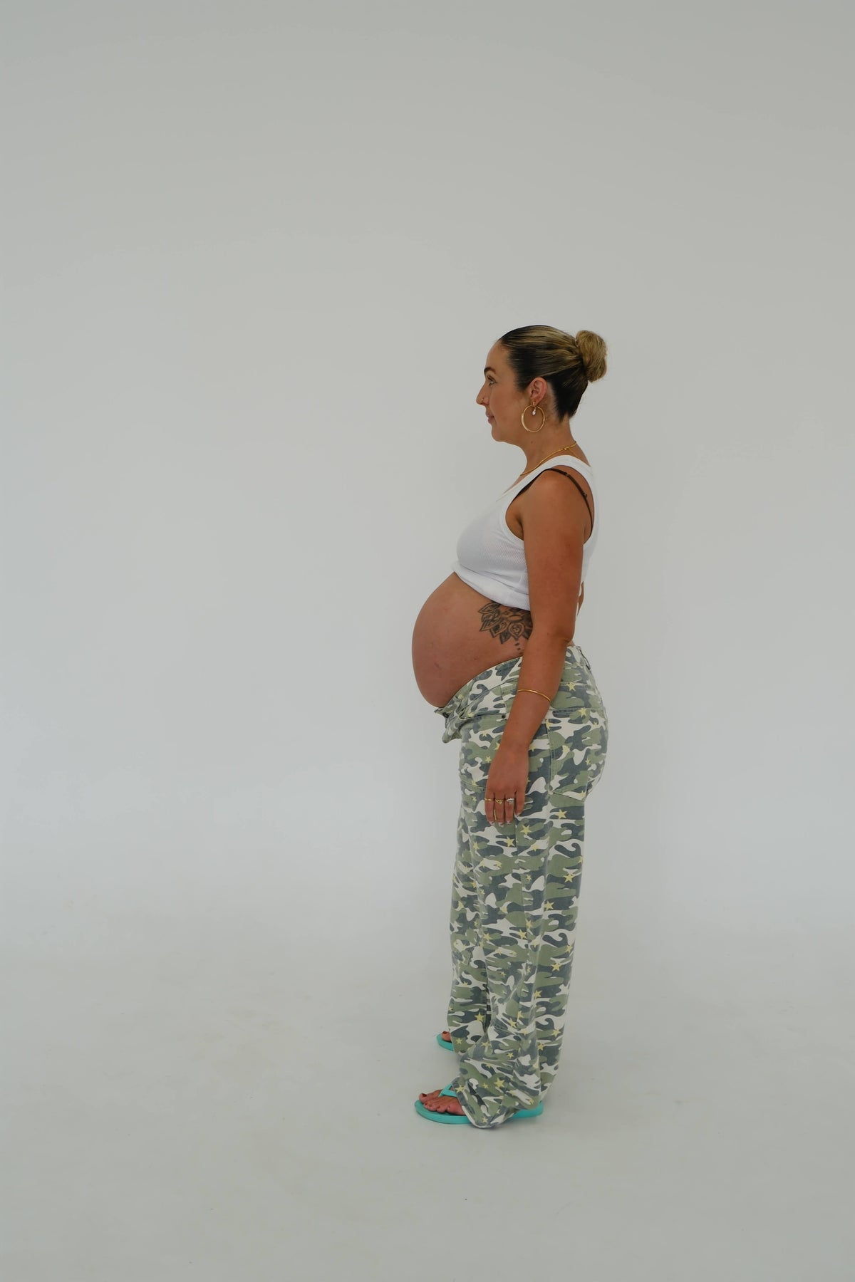 PRE-ORDER By Billie - Baggy Jean Camo Star