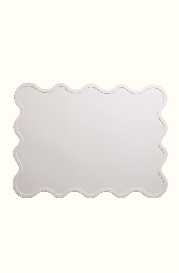 Wiggly Placemat Creme