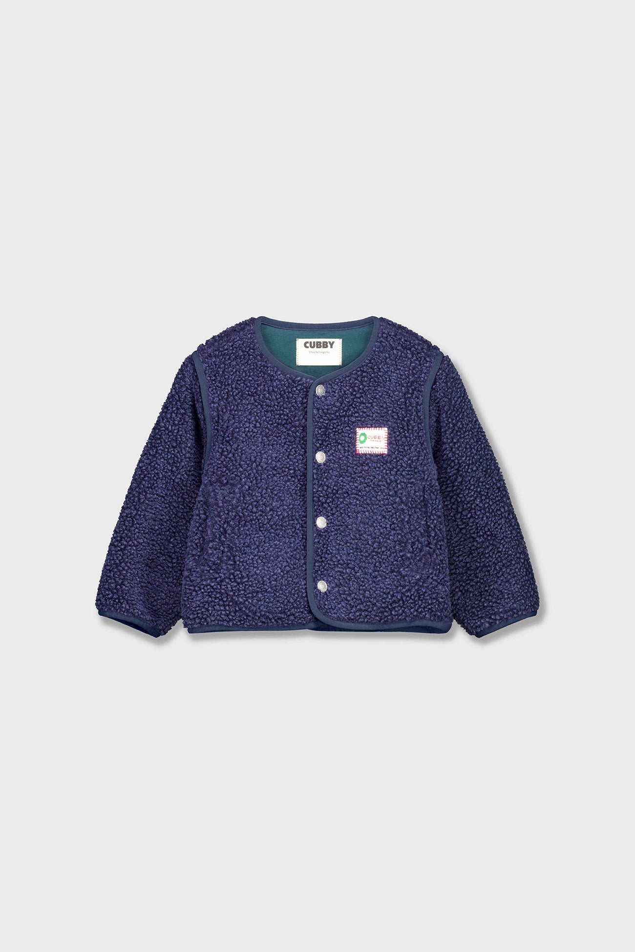 PRE-ORDER Cubby - Sherling Switch Jacket Blueberry